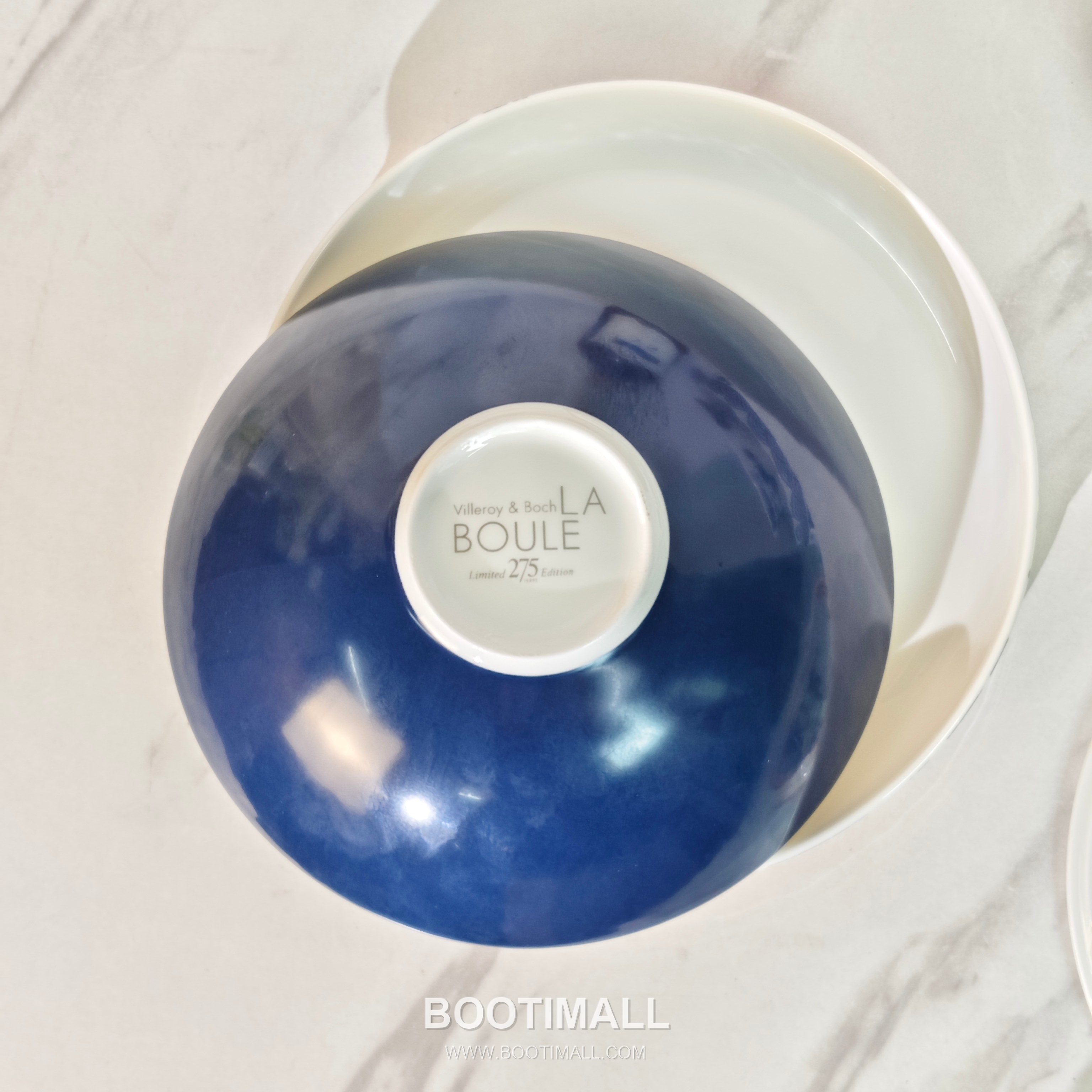 Blue Floral Dinnerware Set Porcelain Blue Tableware Set 청화 꽃형 식기 세트 도자기 블루 7 pieces 6