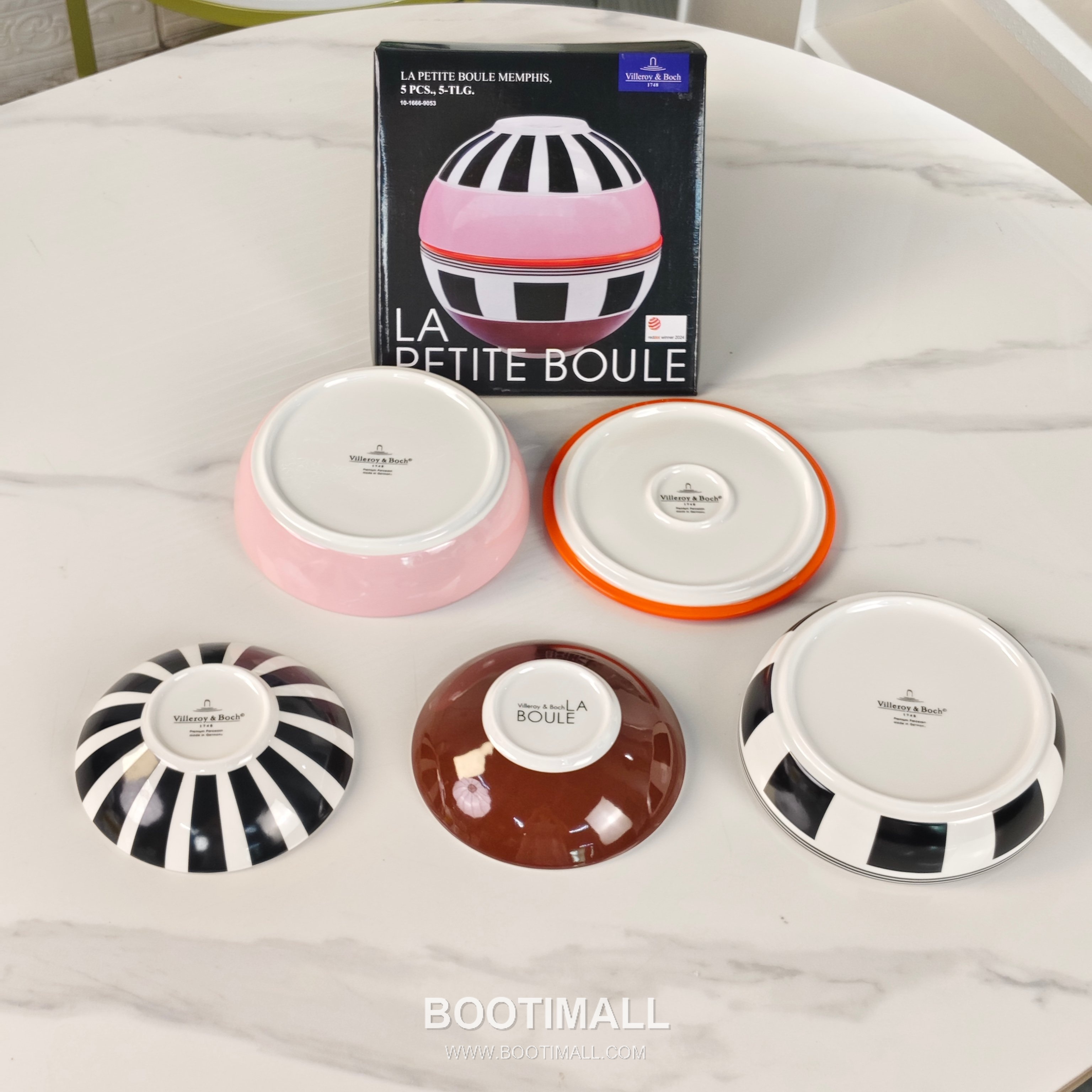 Memphis Tableware Set White 멤피스 식기 5종 세트 화이트 5-piece set 4