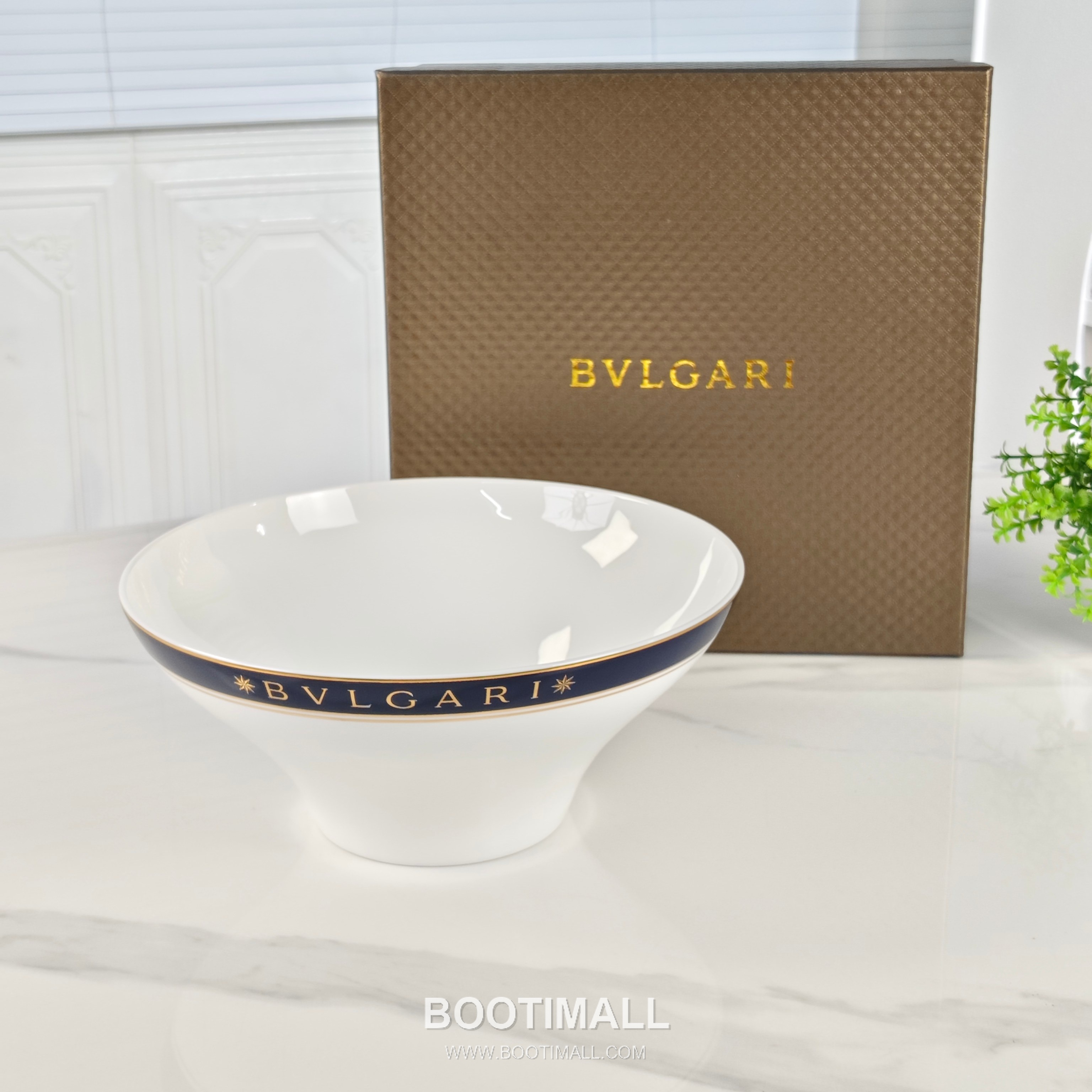 Bulgari 9 Inch Large Bowl Tableware 호간 9인치 대형 볼 테이블웨어 Diameter: 23.3cm, Height: 10cm 2