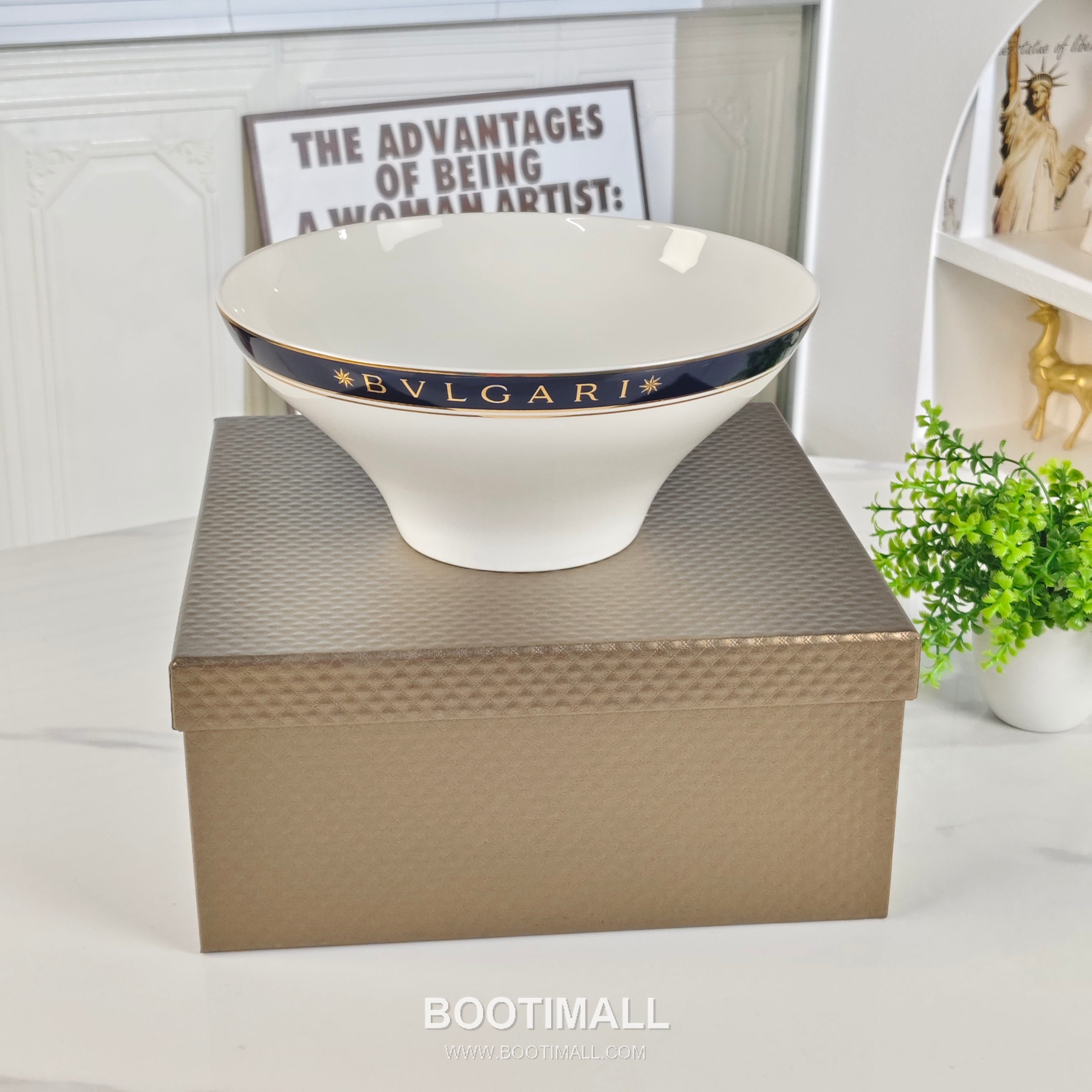 Bulgari 9 Inch Large Bowl Tableware 호간 9인치 대형 볼 테이블웨어 Diameter: 23.3cm, Height: 10cm 3