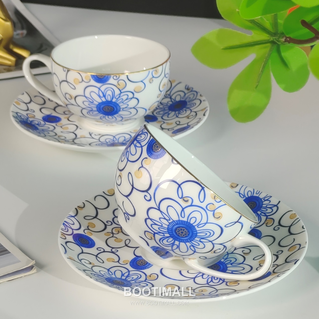 Floral Tea Cup Set Coffee 플로럴 티컵 세트 커피 6