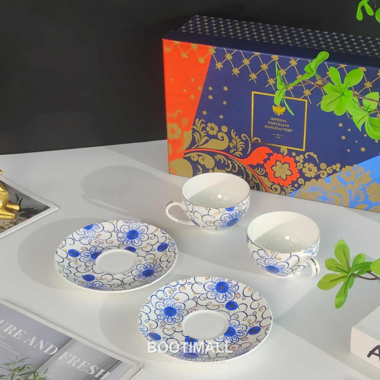 Floral Tea Cup Set Coffee 플로럴 티컵 세트 커피 8
