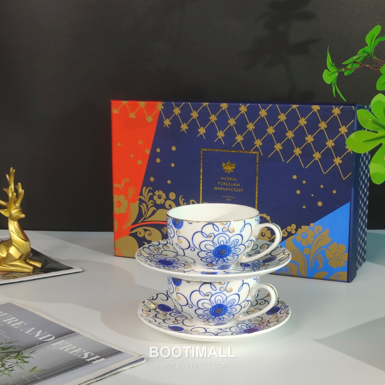 Floral Tea Cup Set Coffee 플로럴 티컵 세트 커피 9