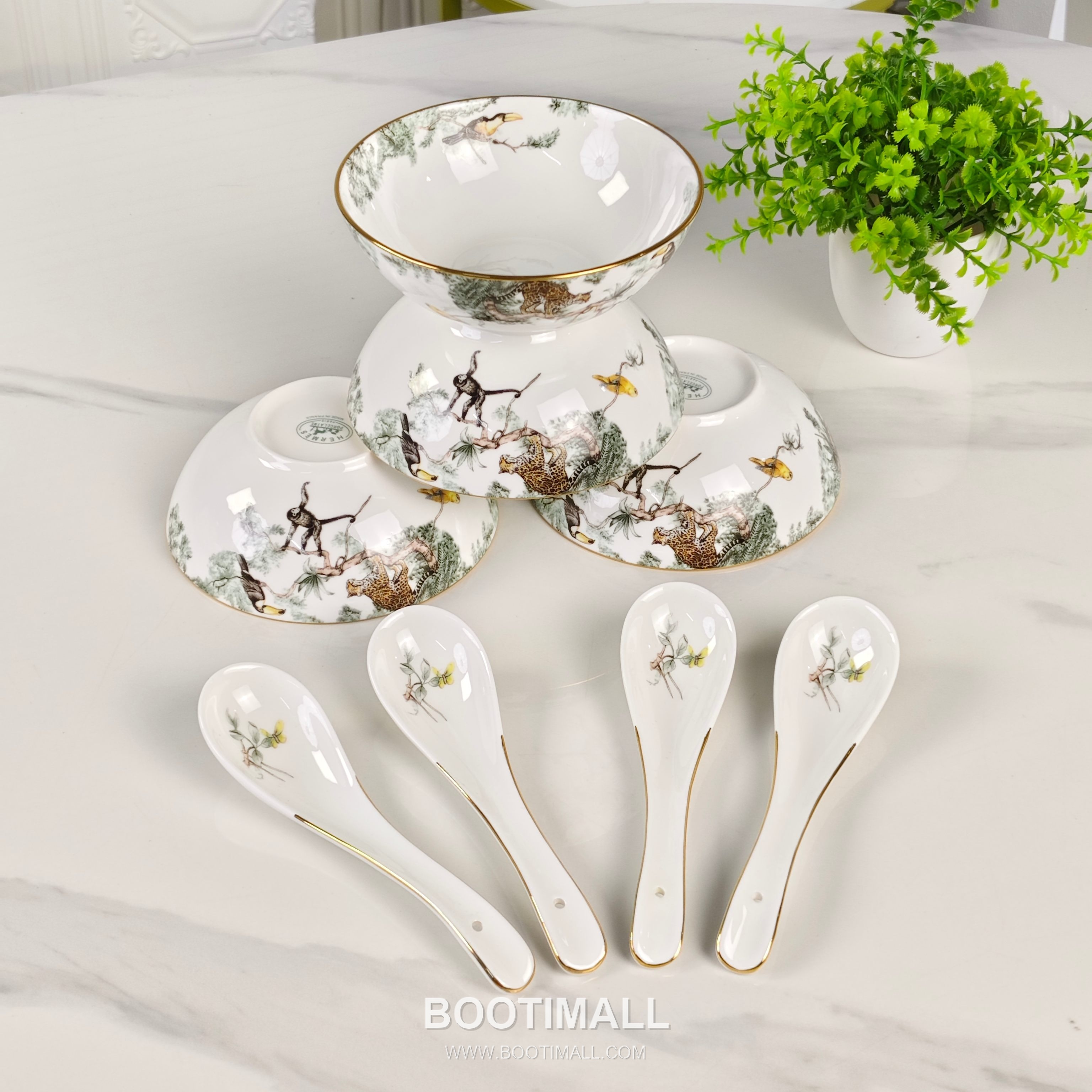 Hermes Jungle Tableware Set 에르메스 정글 식기 세트 12