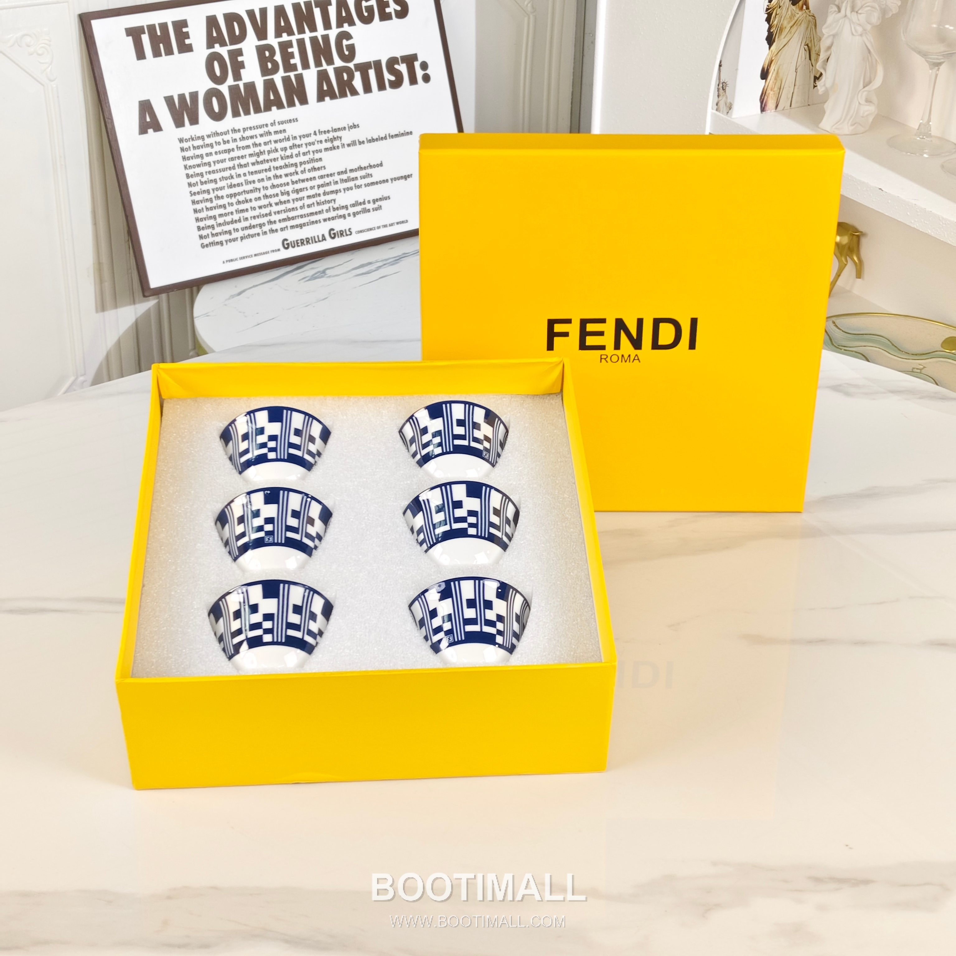 Fendi Turkish Blue Cup Blue Accessory 펜디 터키 블루 컵 블루 악세서리 1