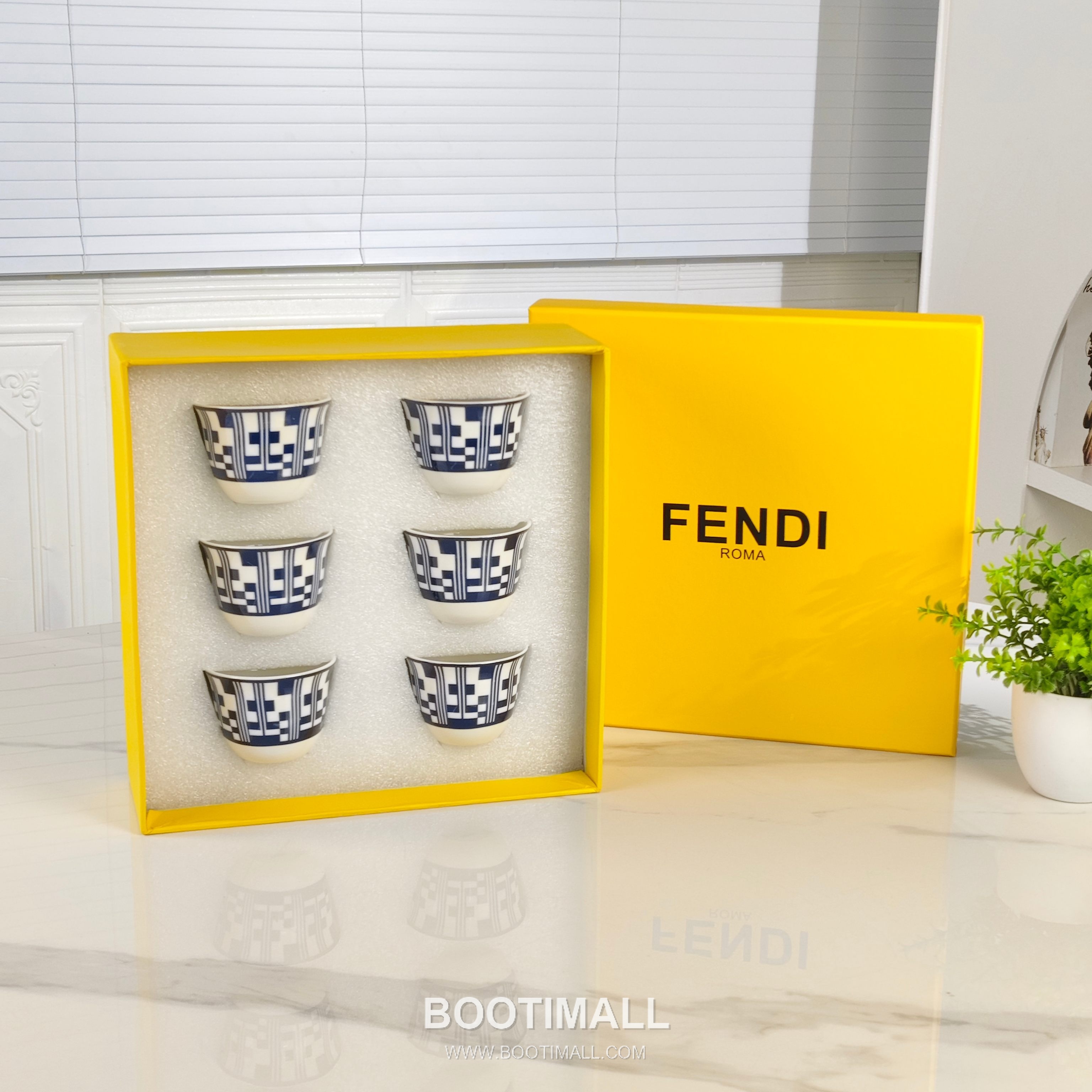 Fendi Turkish Blue Cup Blue Accessory 펜디 터키 블루 컵 블루 악세서리 2