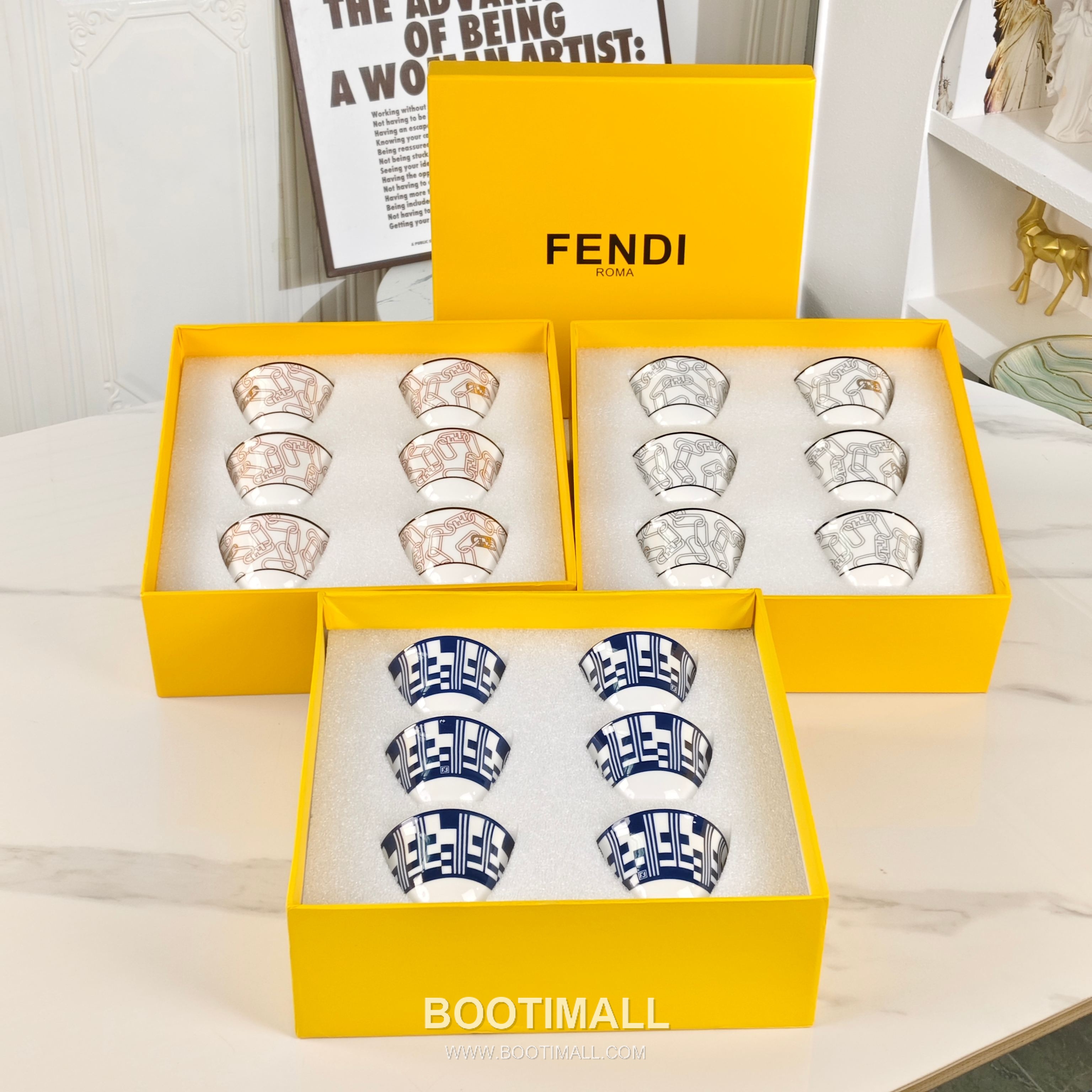 Fendi Turkish Blue Cup Blue Accessory 펜디 터키 블루 컵 블루 악세서리 9