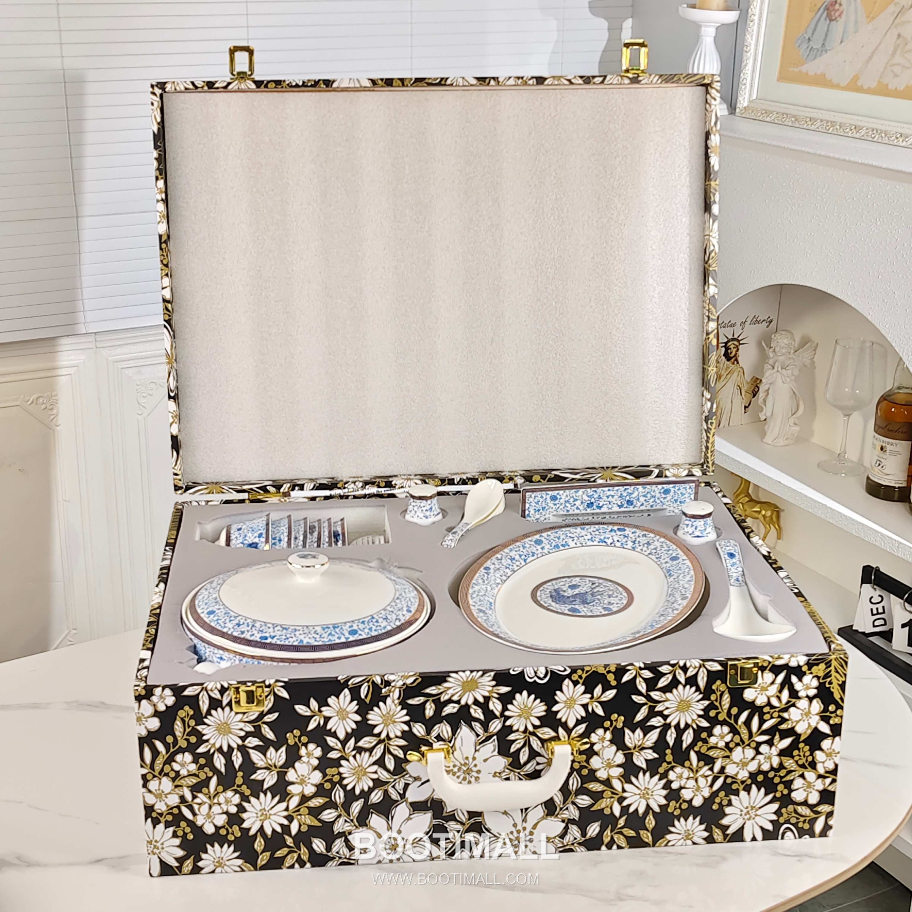 Bone China Dinnerware Set Bone China White Tableware Set 본 차이나 식기 세트 본 차이나 화이트 1