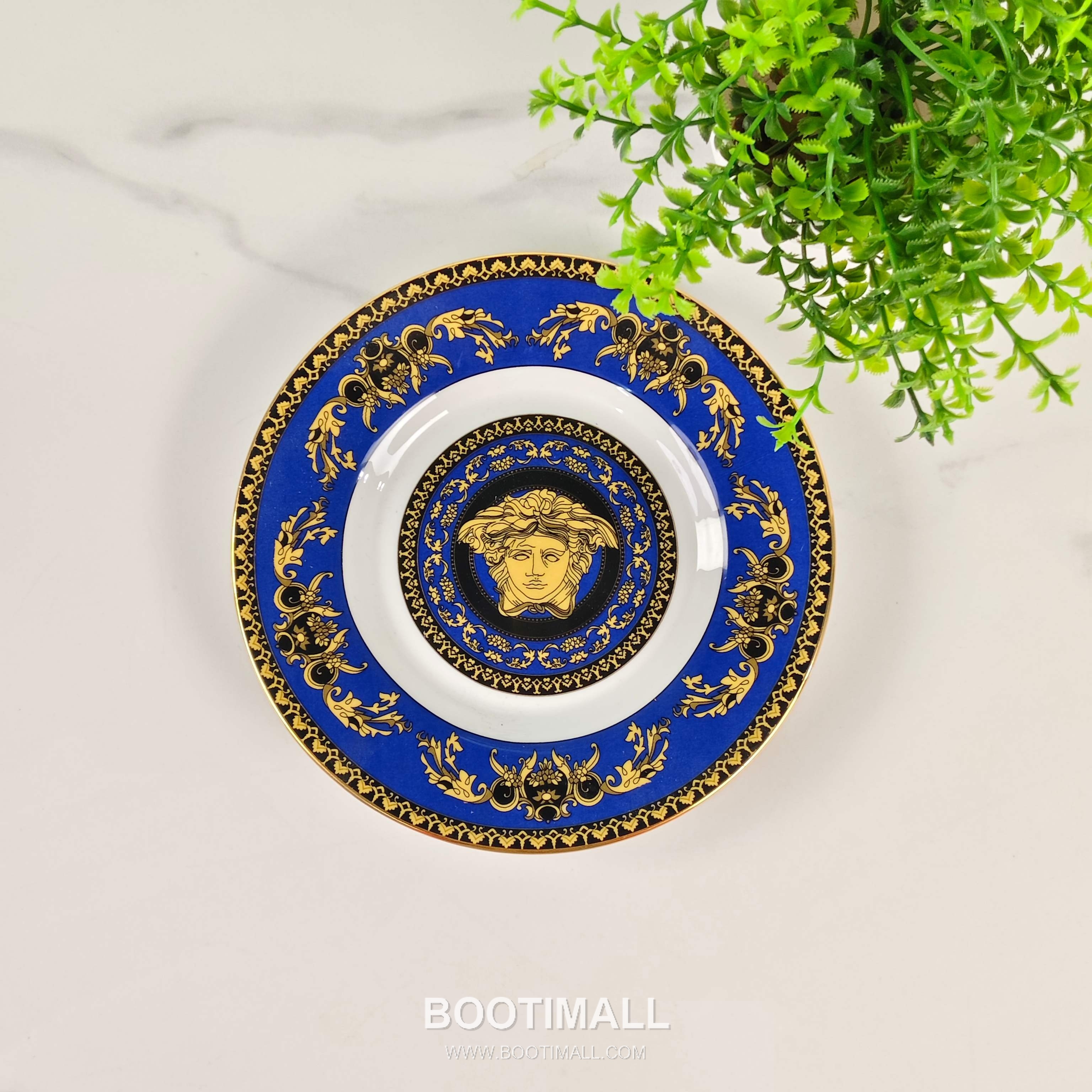 Versace Coffee Set Blue Tableware 베르사체 커피 세트 블루 테이블웨어 10