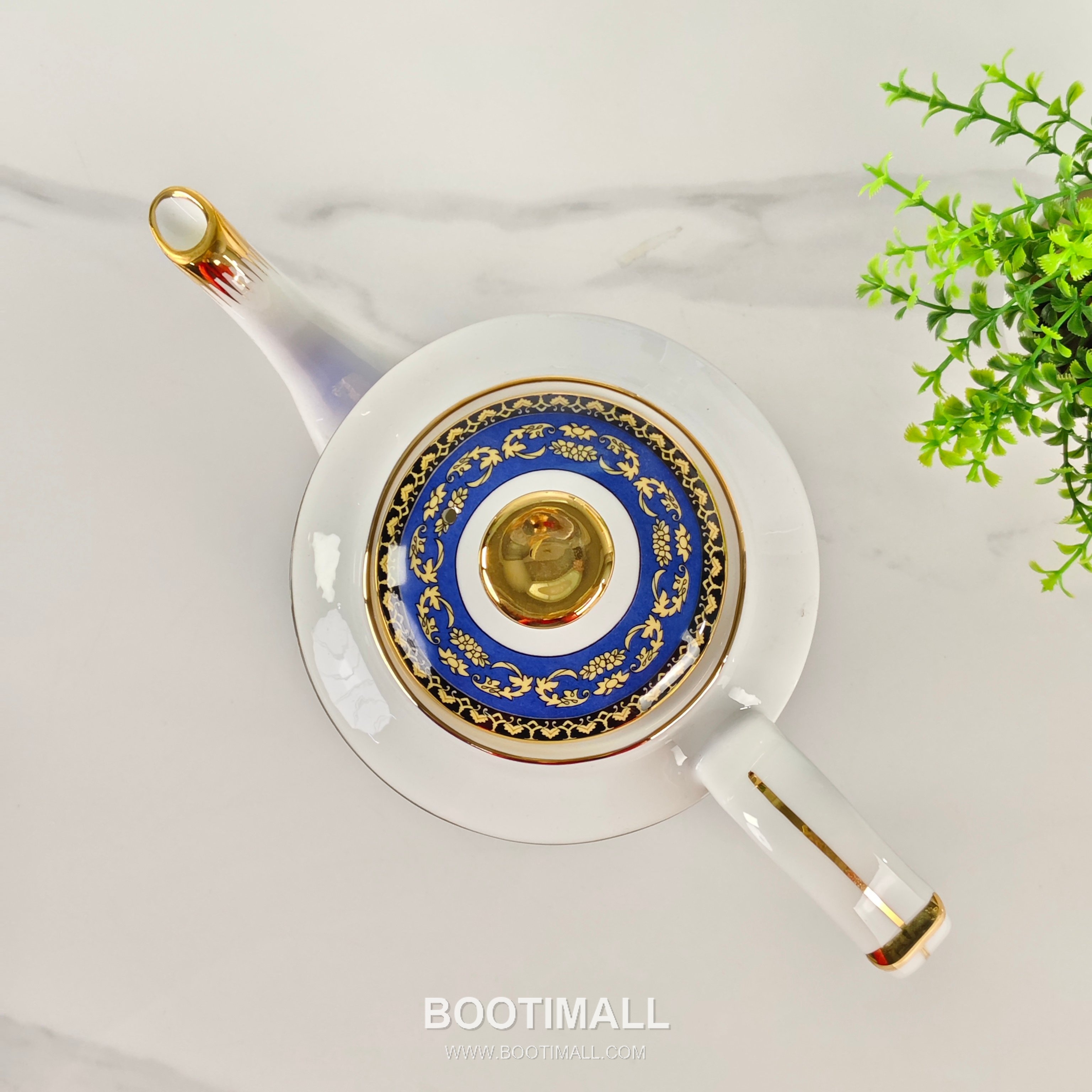 Versace Coffee Set Blue Tableware 베르사체 커피 세트 블루 테이블웨어 12