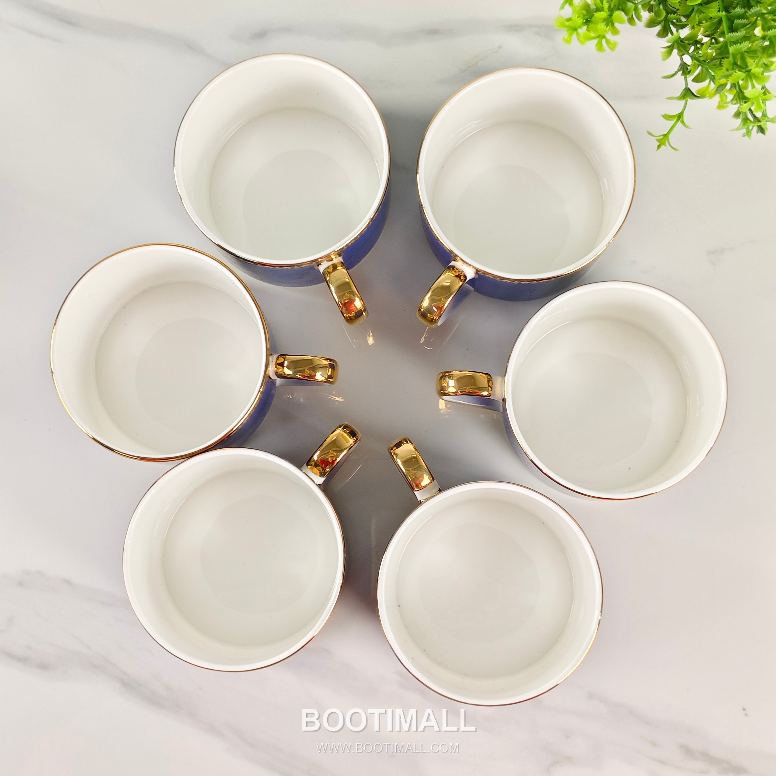 Versace Coffee Set Blue Tableware 베르사체 커피 세트 블루 테이블웨어 16