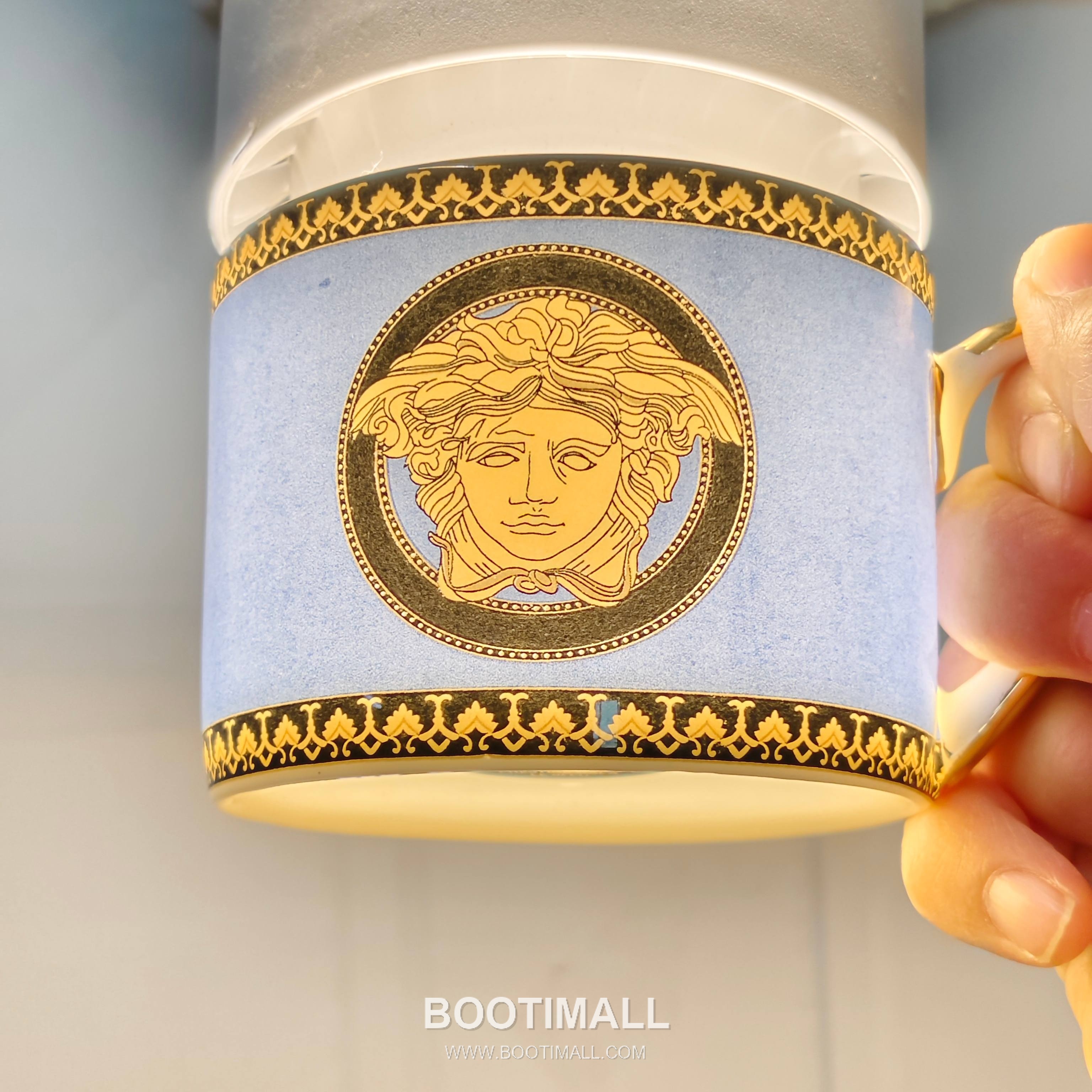 Versace Coffee Set Blue Tableware 베르사체 커피 세트 블루 테이블웨어 17