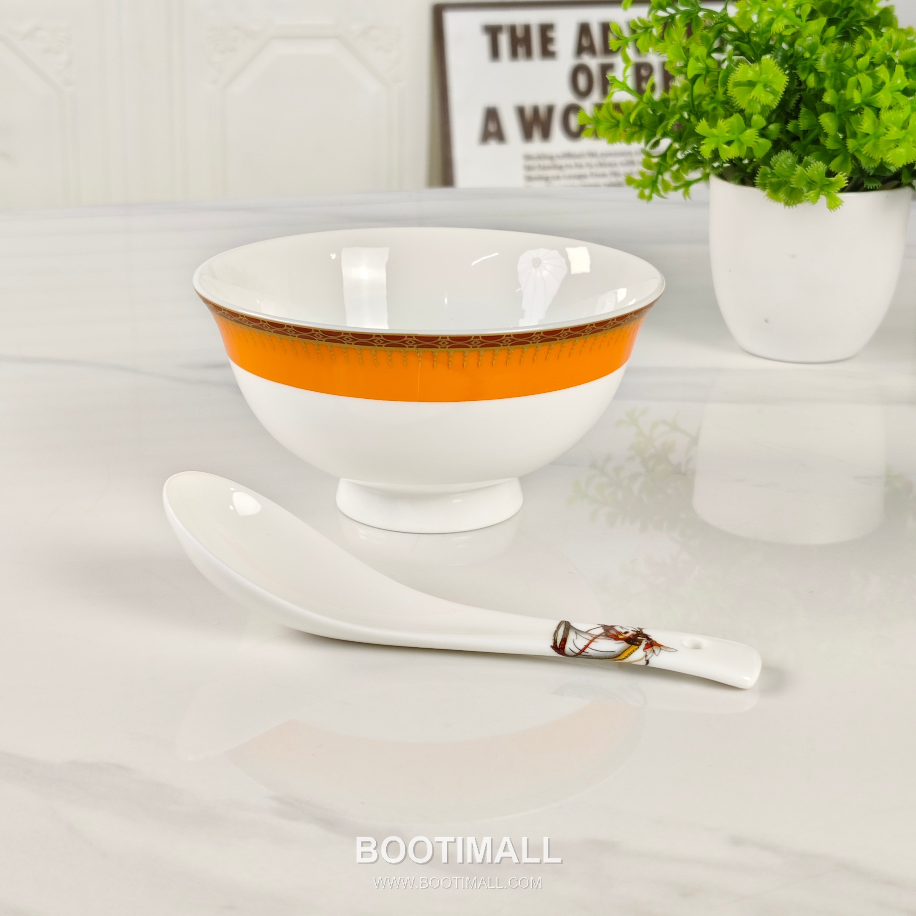Hermes Single Horse Tableware Set Orange 에르메스 단마 식기 세트 오렌지 7