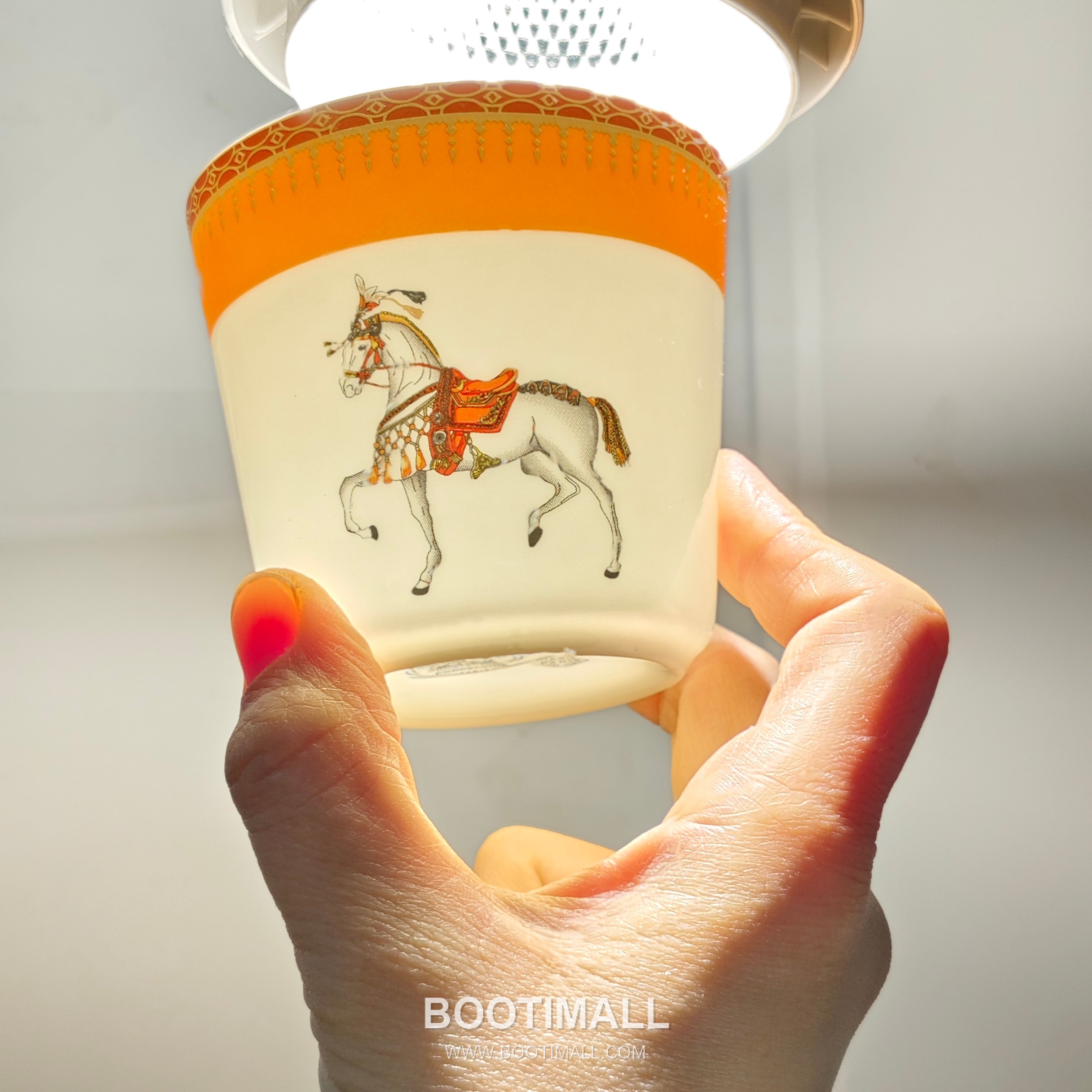 Hermes Single Horse Tableware Set Orange 에르메스 단마 식기 세트 오렌지 12