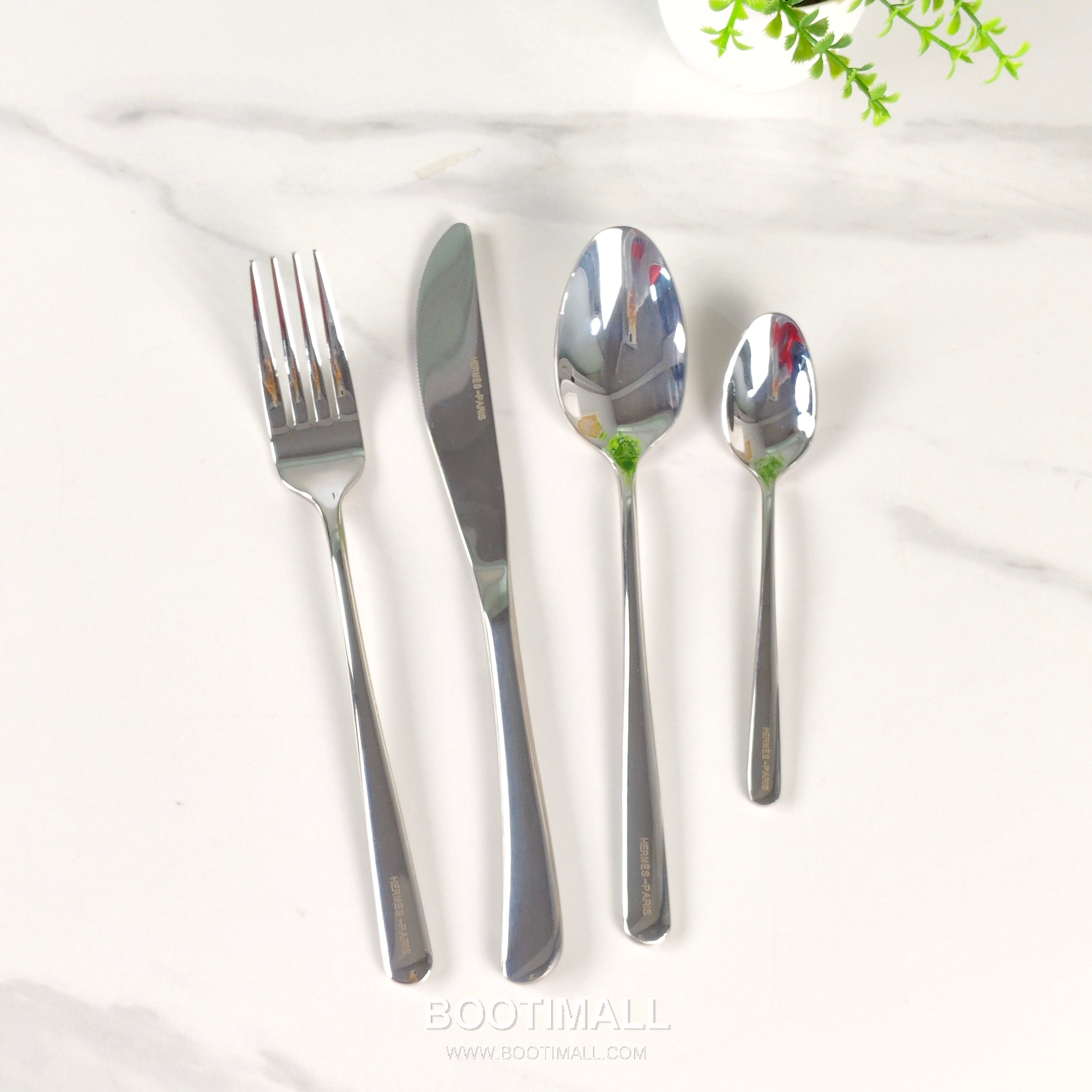 Hermes Elegant Cutlery Set Gold Acc 에르메스 우아한 커트러리 세트 골드 액세서리 4-piece set 10