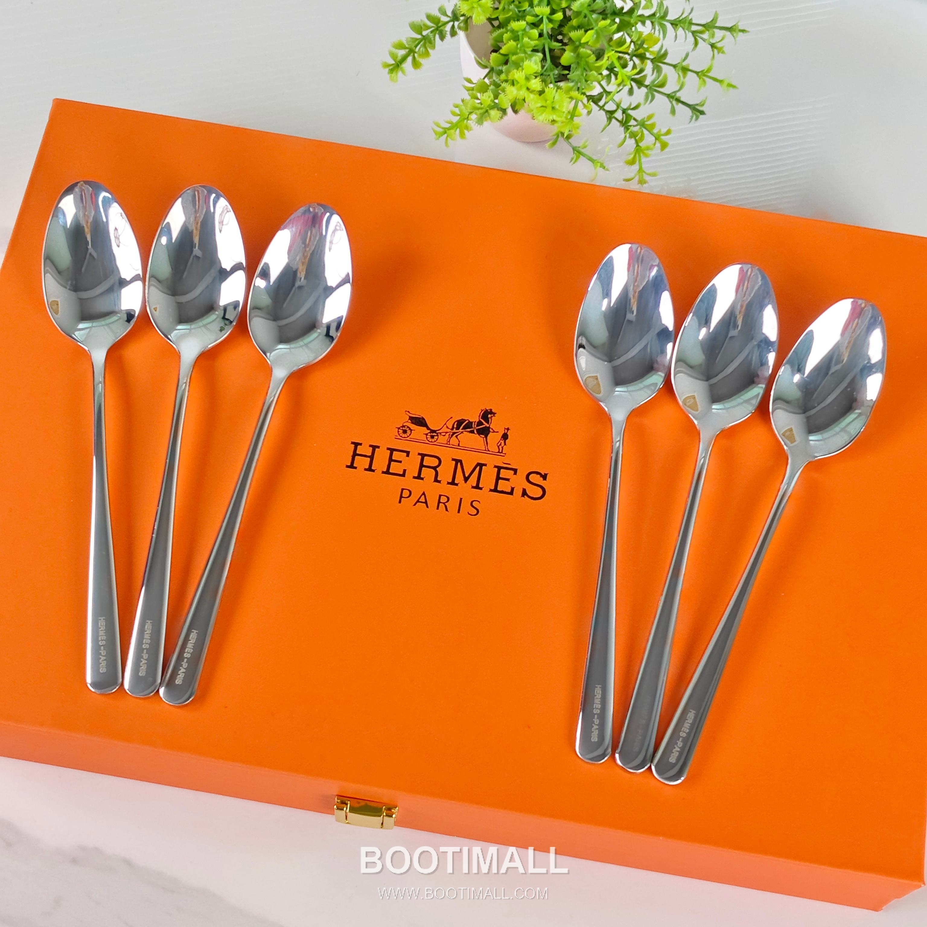 Hermes Cutlery Set Gold Accessory 에르메스 커틀러리 세트 골드 액세서리 24 pieces 3