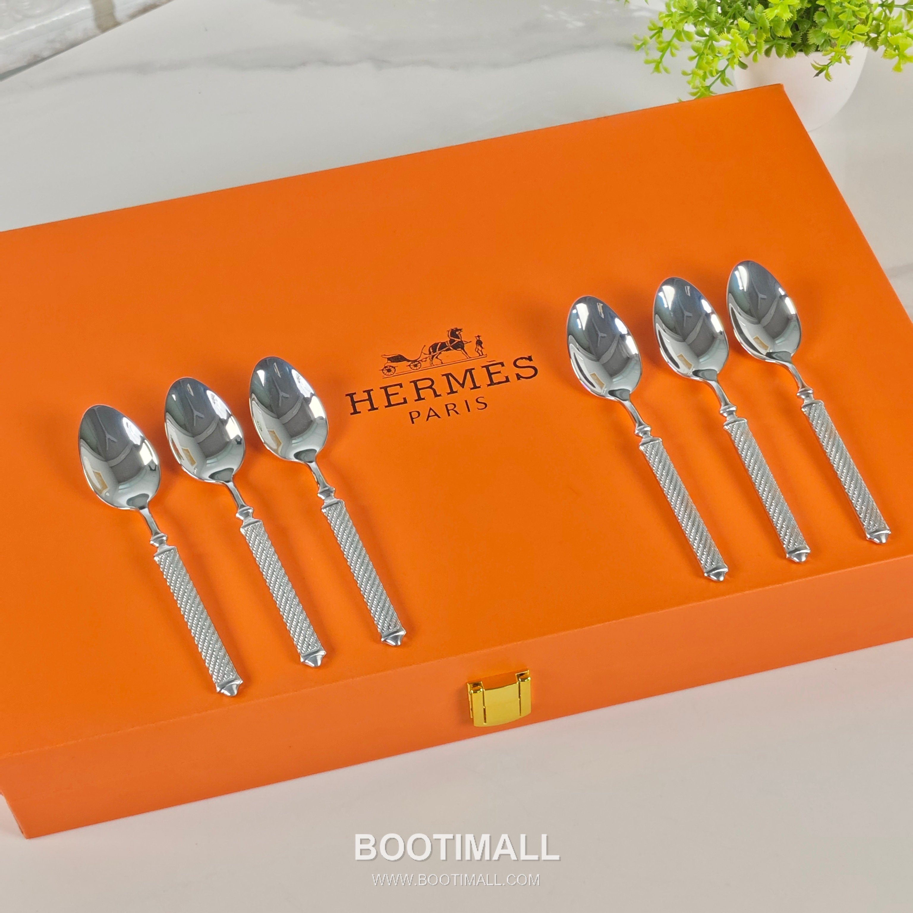 Hermes Cutlery Set Gold Acc 에르메스 커틀러리 세트 골드 액세서리 7