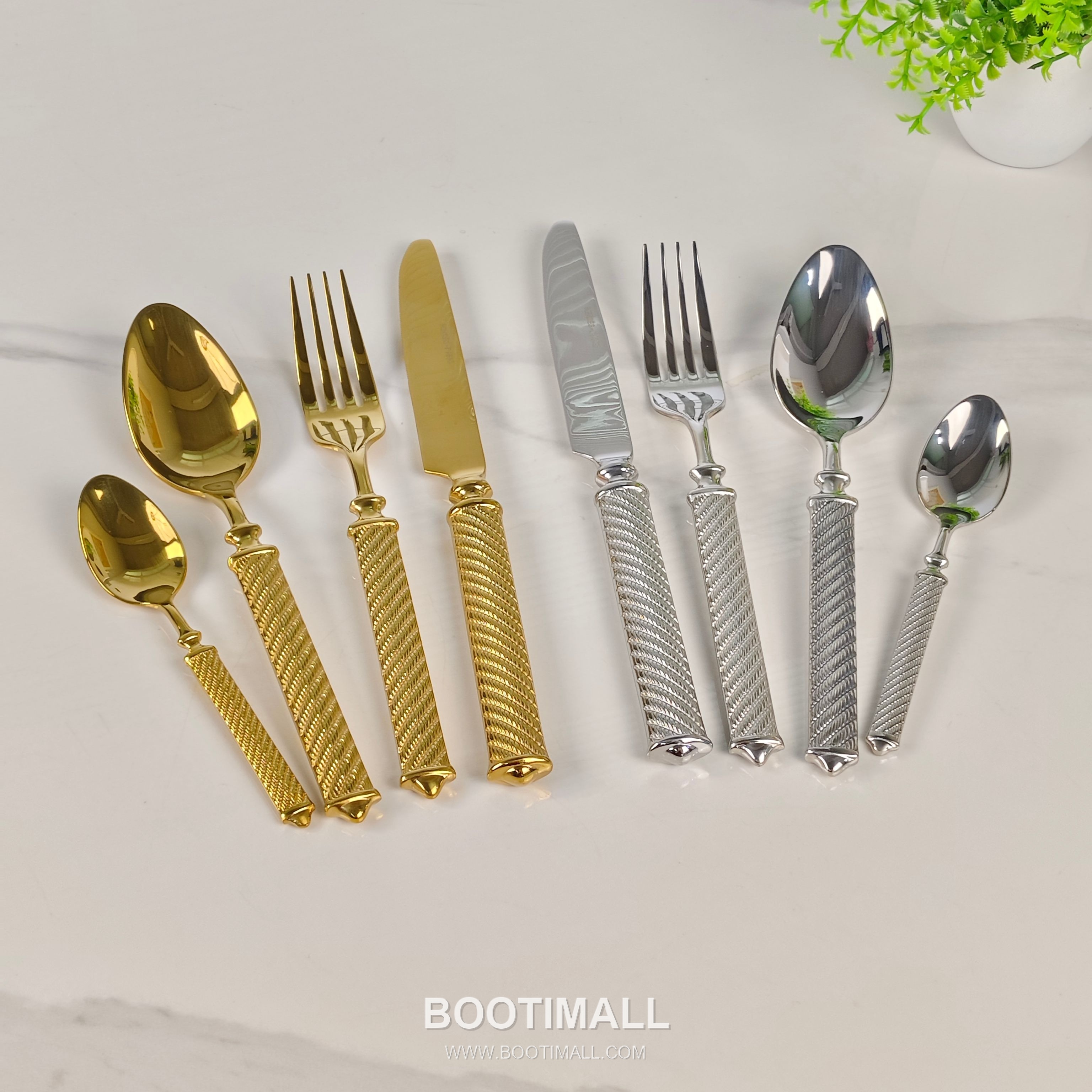 Hermes Cutlery Set Gold Acc 에르메스 커틀러리 세트 골드 액세서리 11