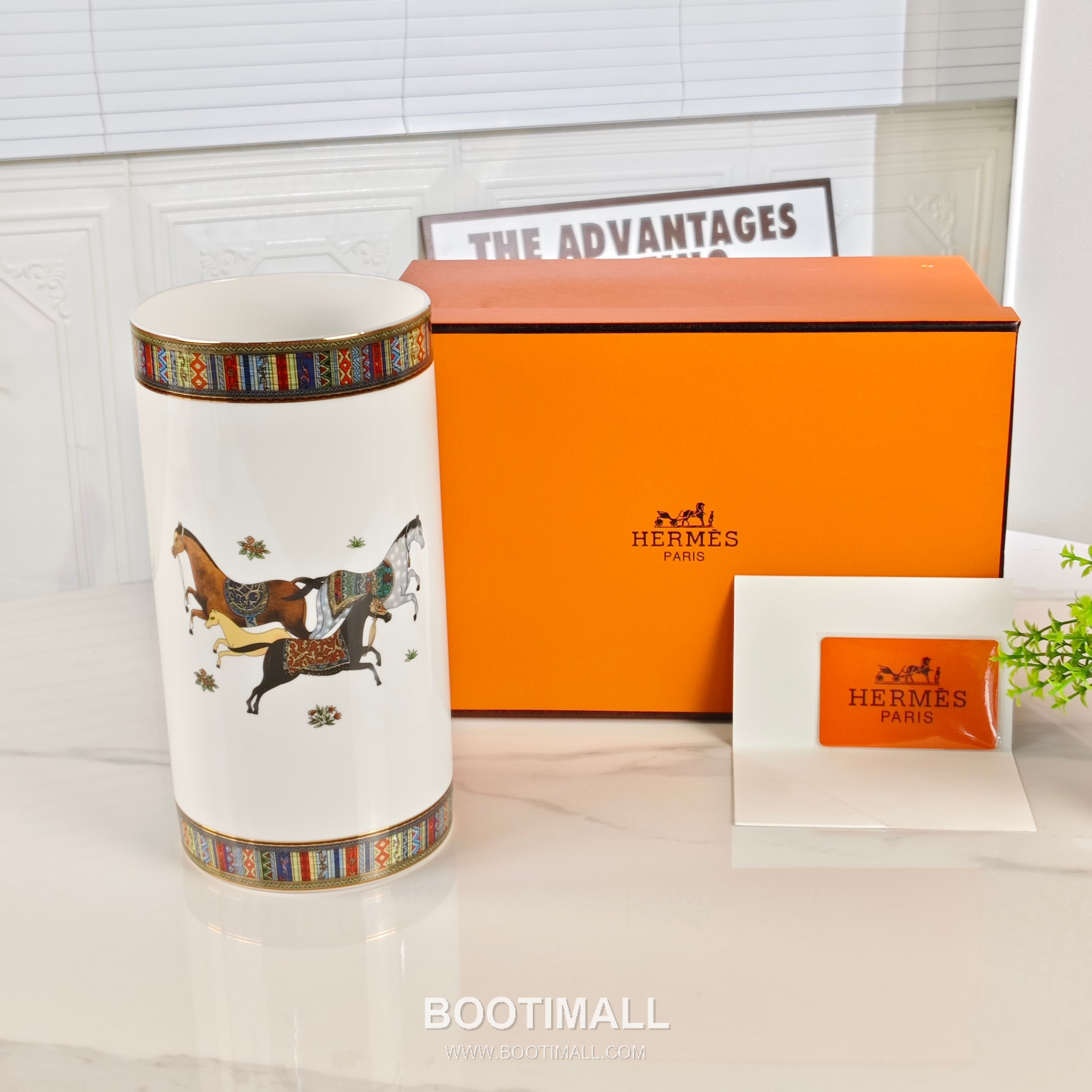 Hermes Matou Vase Home Decor 에르메스 마투 화병 홈 데코 2