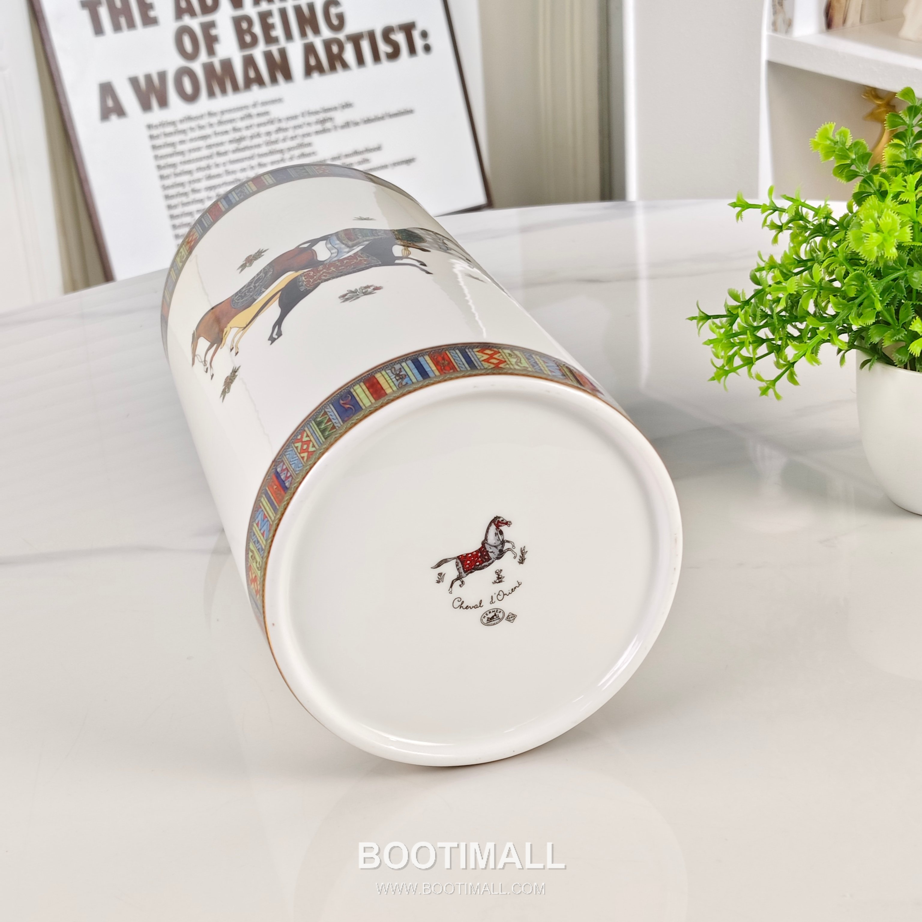 Hermes Matou Vase Home Decor 에르메스 마투 화병 홈 데코 8