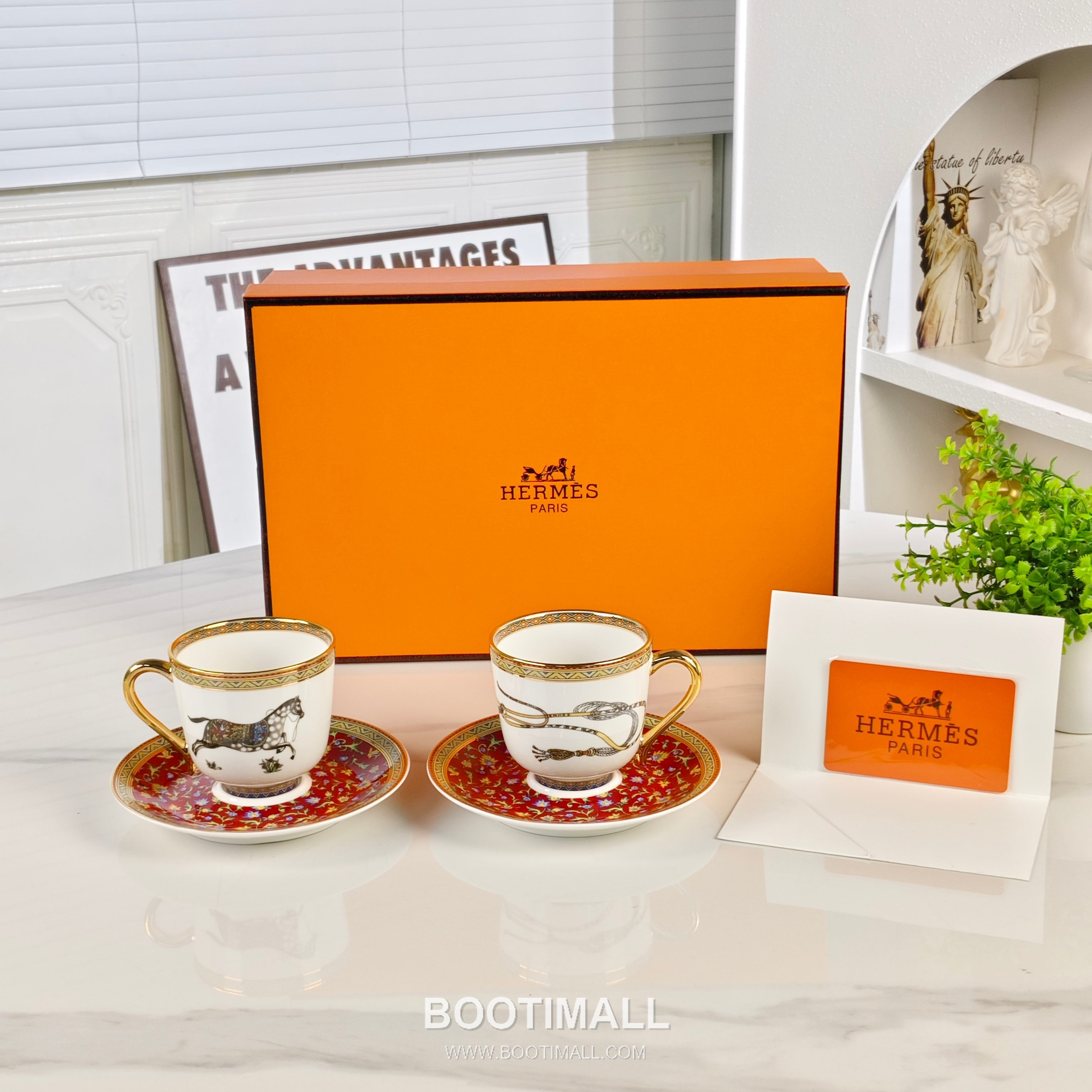 Hermes Cuahua Horse Tableware Set 에르메스 취화마 도자기 세트 2