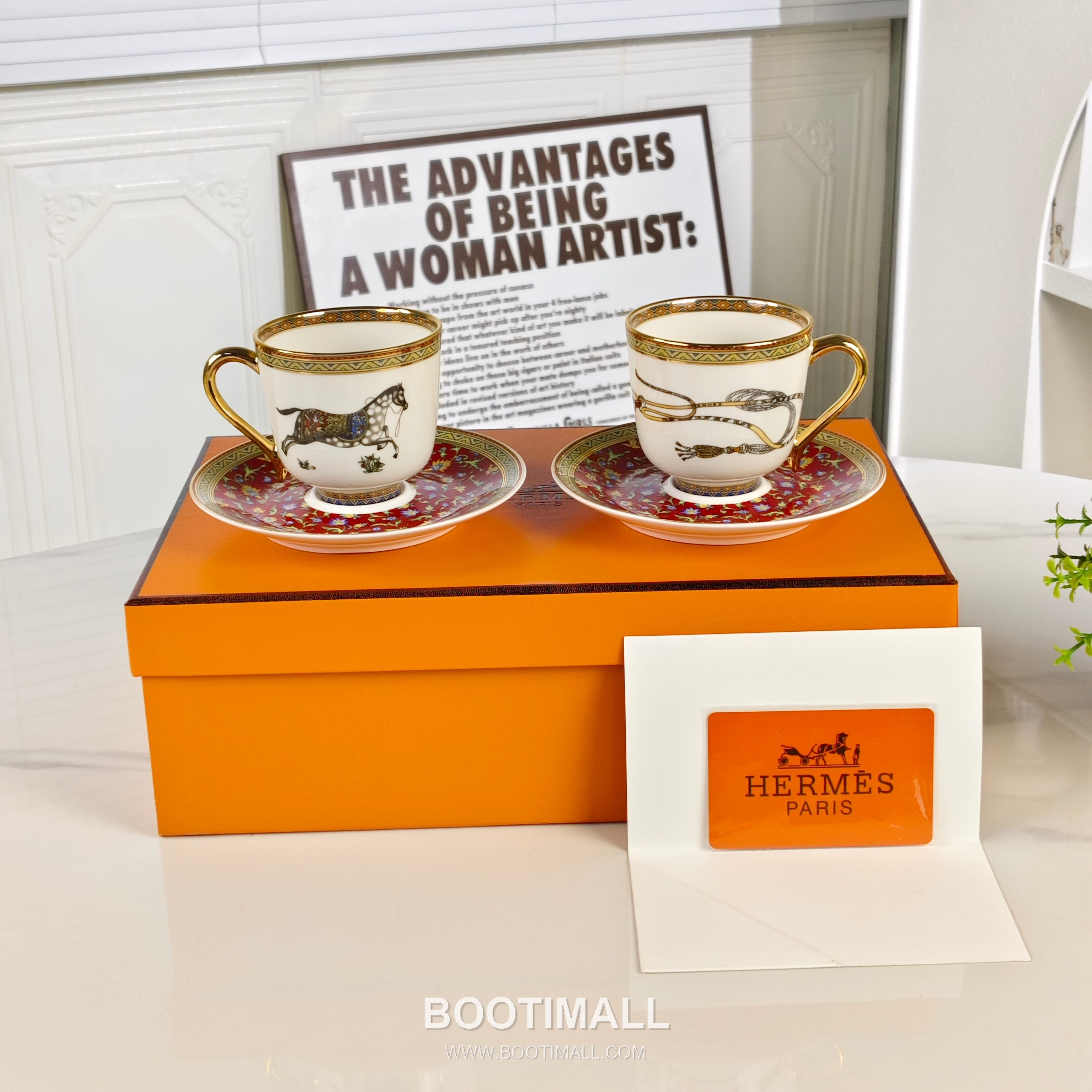 Hermes Cuahua Horse Tableware Set 에르메스 취화마 도자기 세트 3