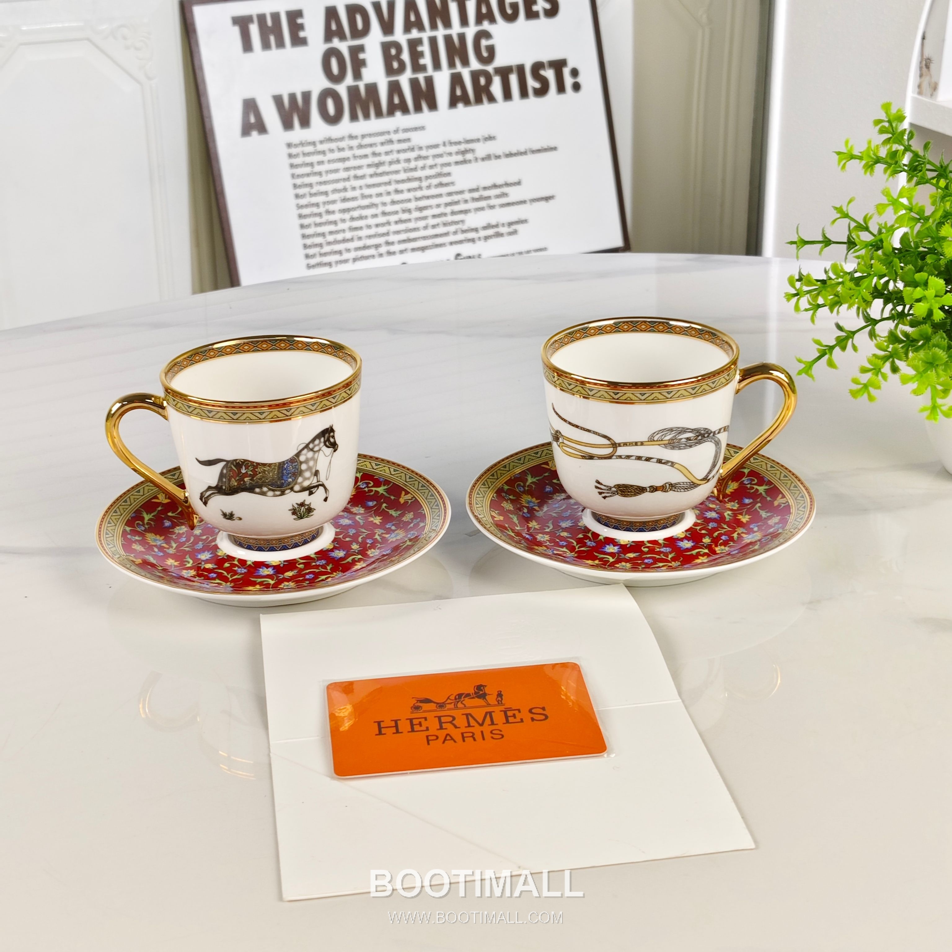 Hermes Cuahua Horse Tableware Set 에르메스 취화마 도자기 세트 4