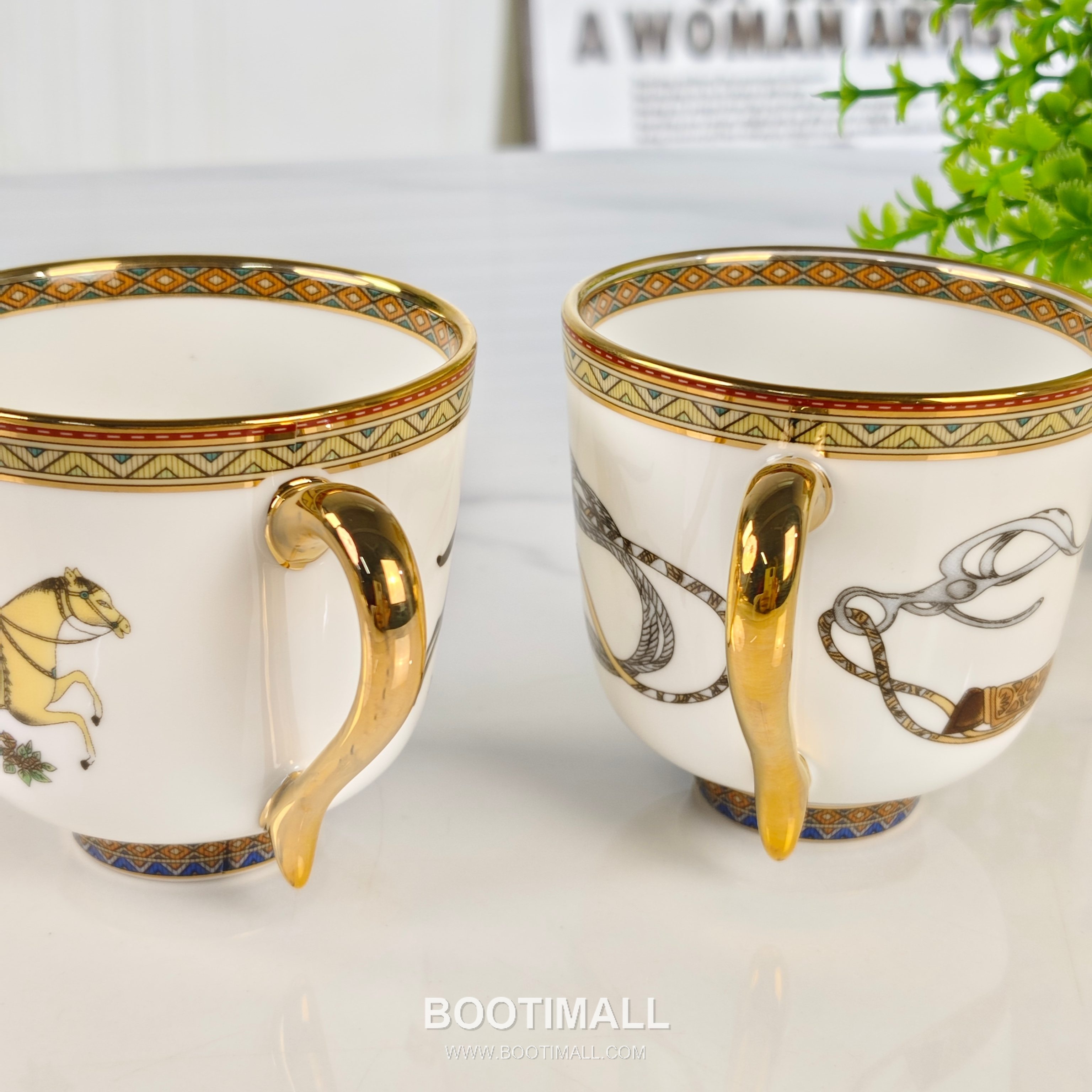 Hermes Cuahua Horse Tableware Set 에르메스 취화마 도자기 세트 9