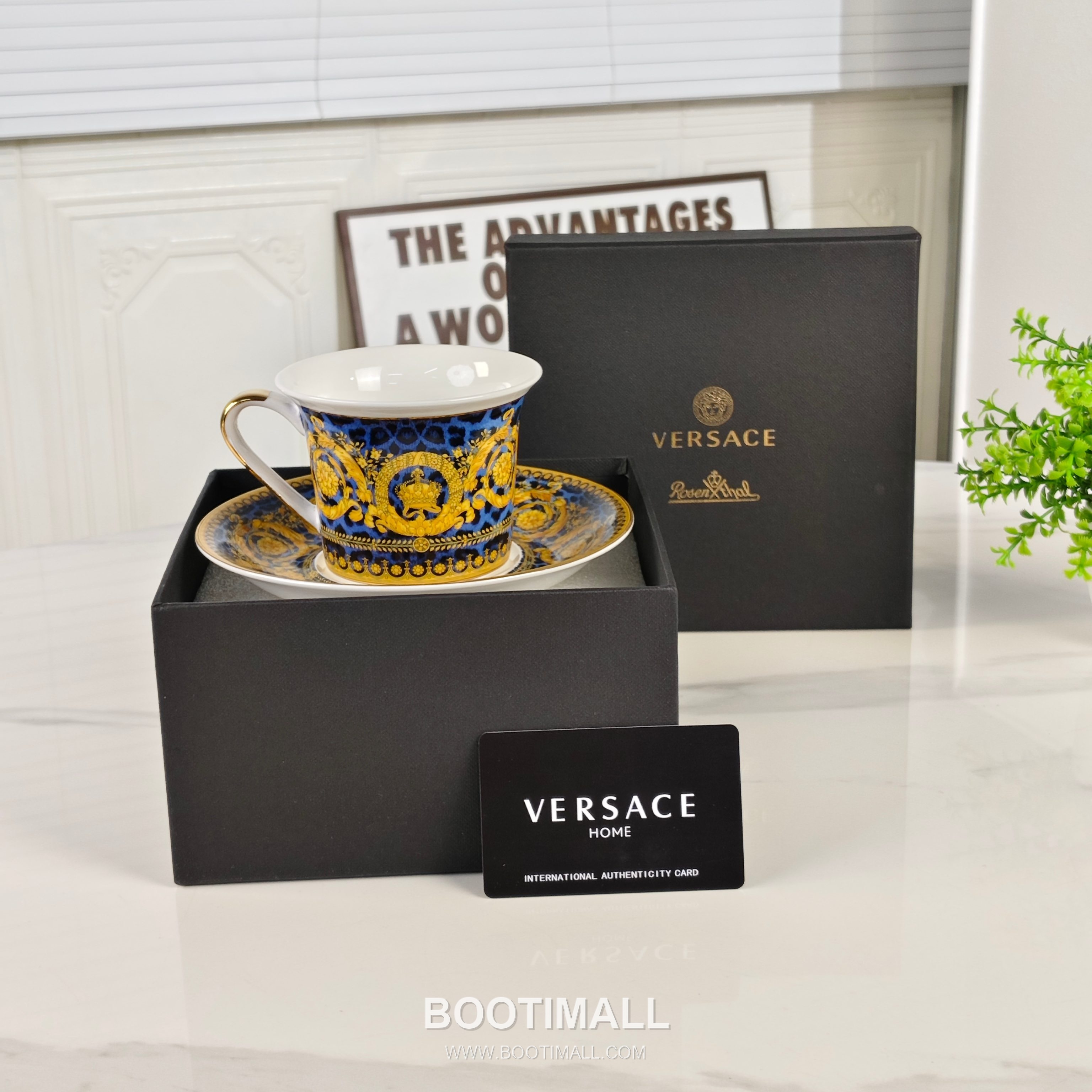 Versace Single Cup Saucer Accessory 베르사체 단컵 찻잔 소서 세트 악세서리 1