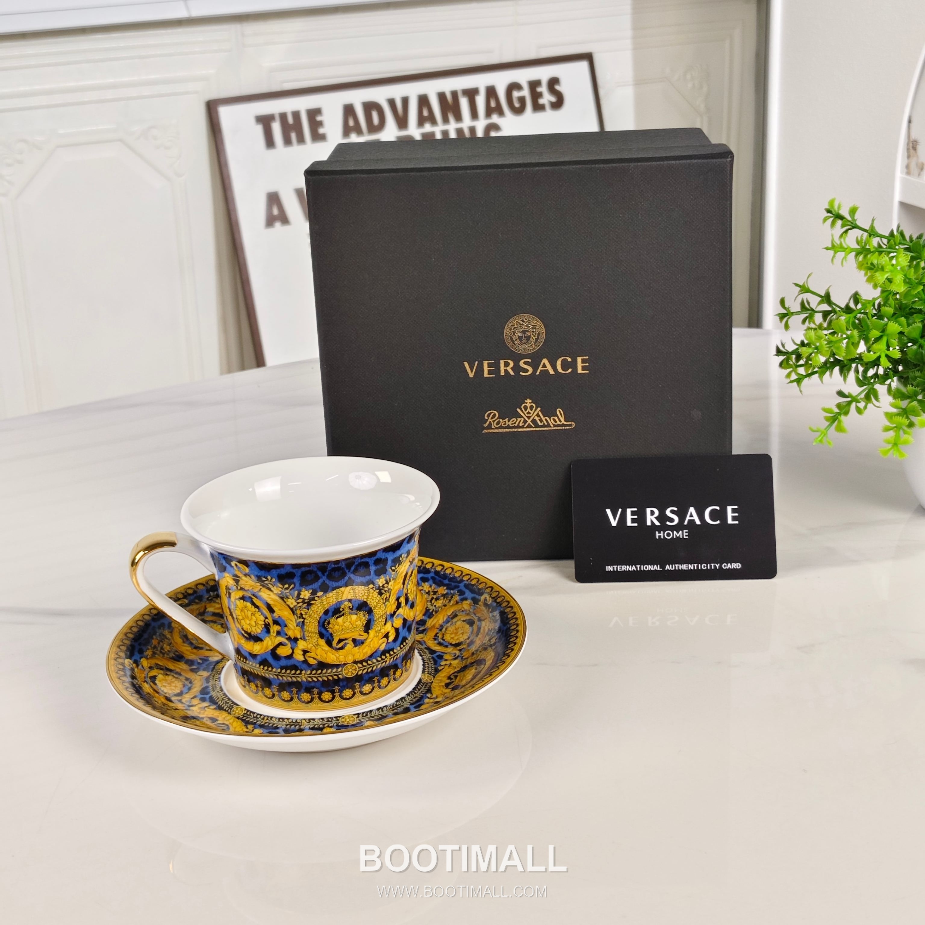 Versace Single Cup Saucer Accessory 베르사체 단컵 찻잔 소서 세트 악세서리 2