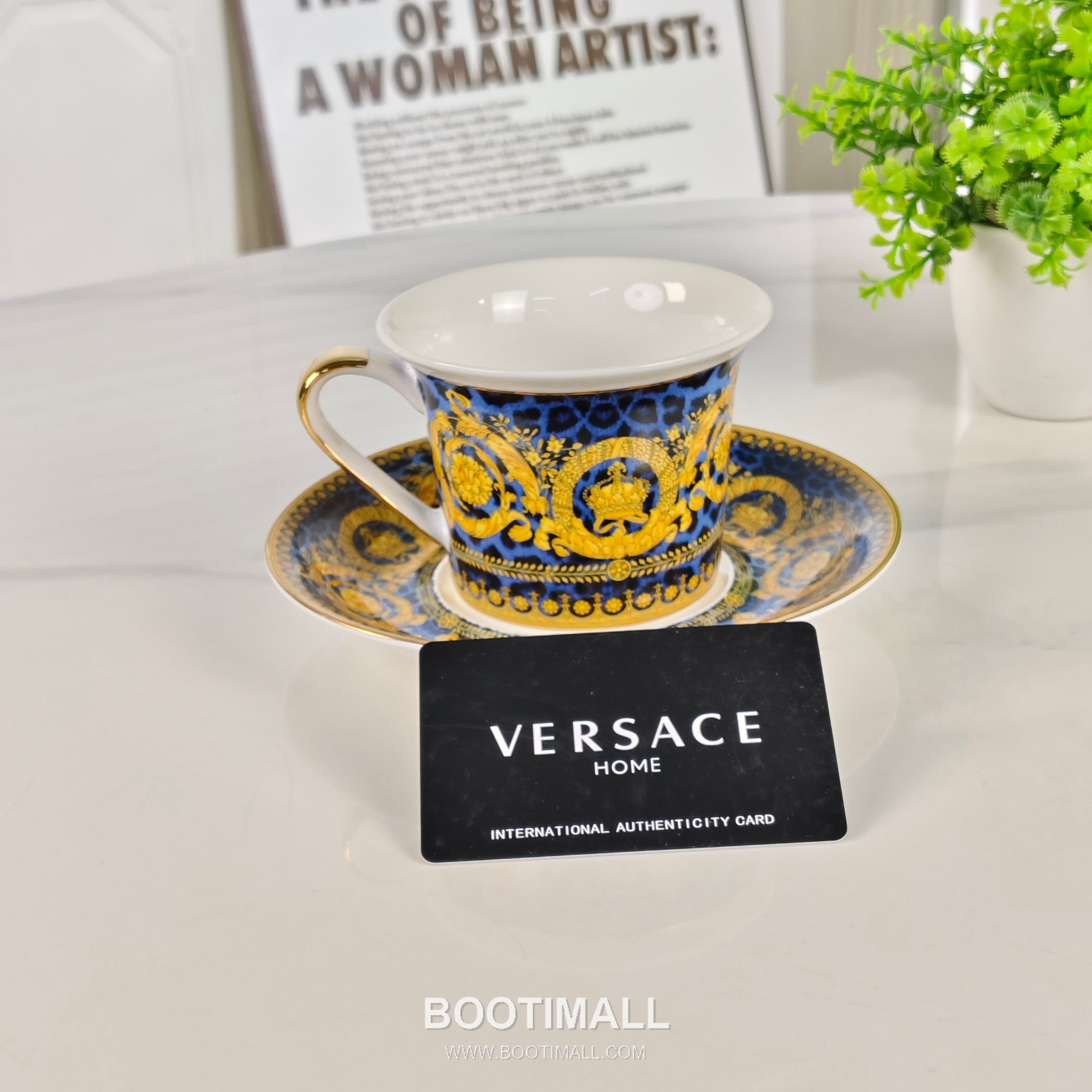 Versace Single Cup Saucer Accessory 베르사체 단컵 찻잔 소서 세트 악세서리 4