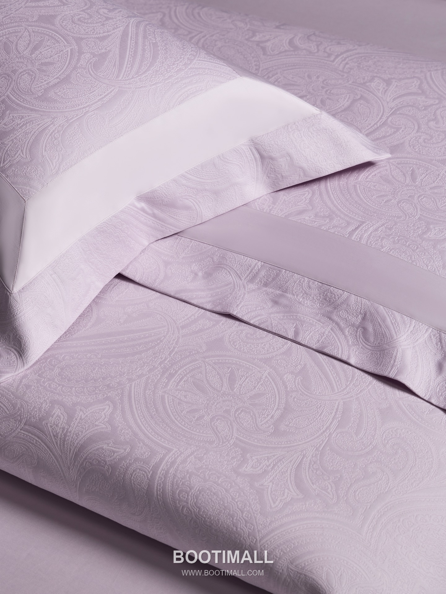 Santorini Jacquard Bedding Cotton Beige 산토리니 자카드 침구 코튼 베이지 Standard, Large 5