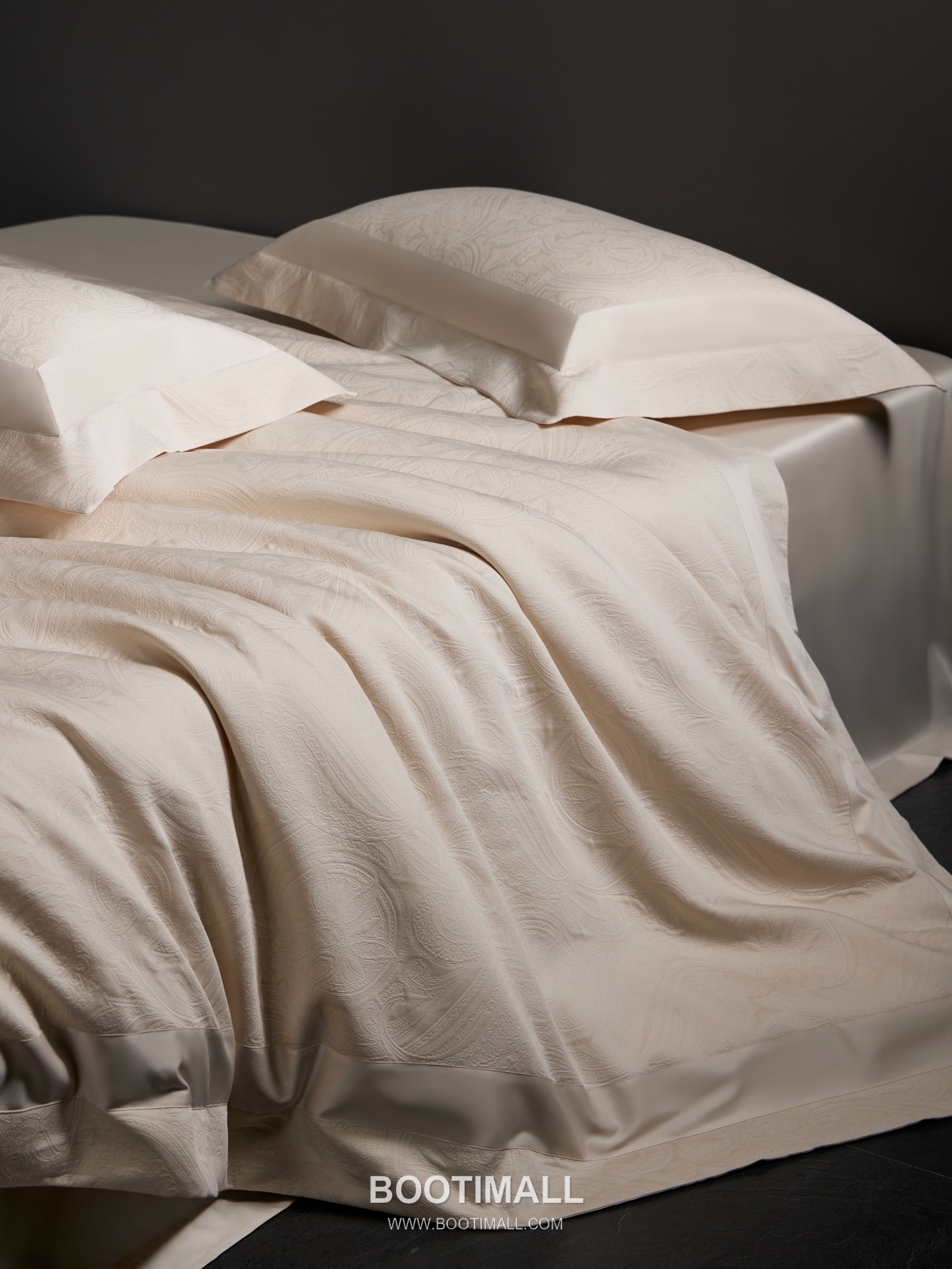 Santorini Jacquard Bedding Cotton Beige 산토리니 자카드 침구 코튼 베이지 2