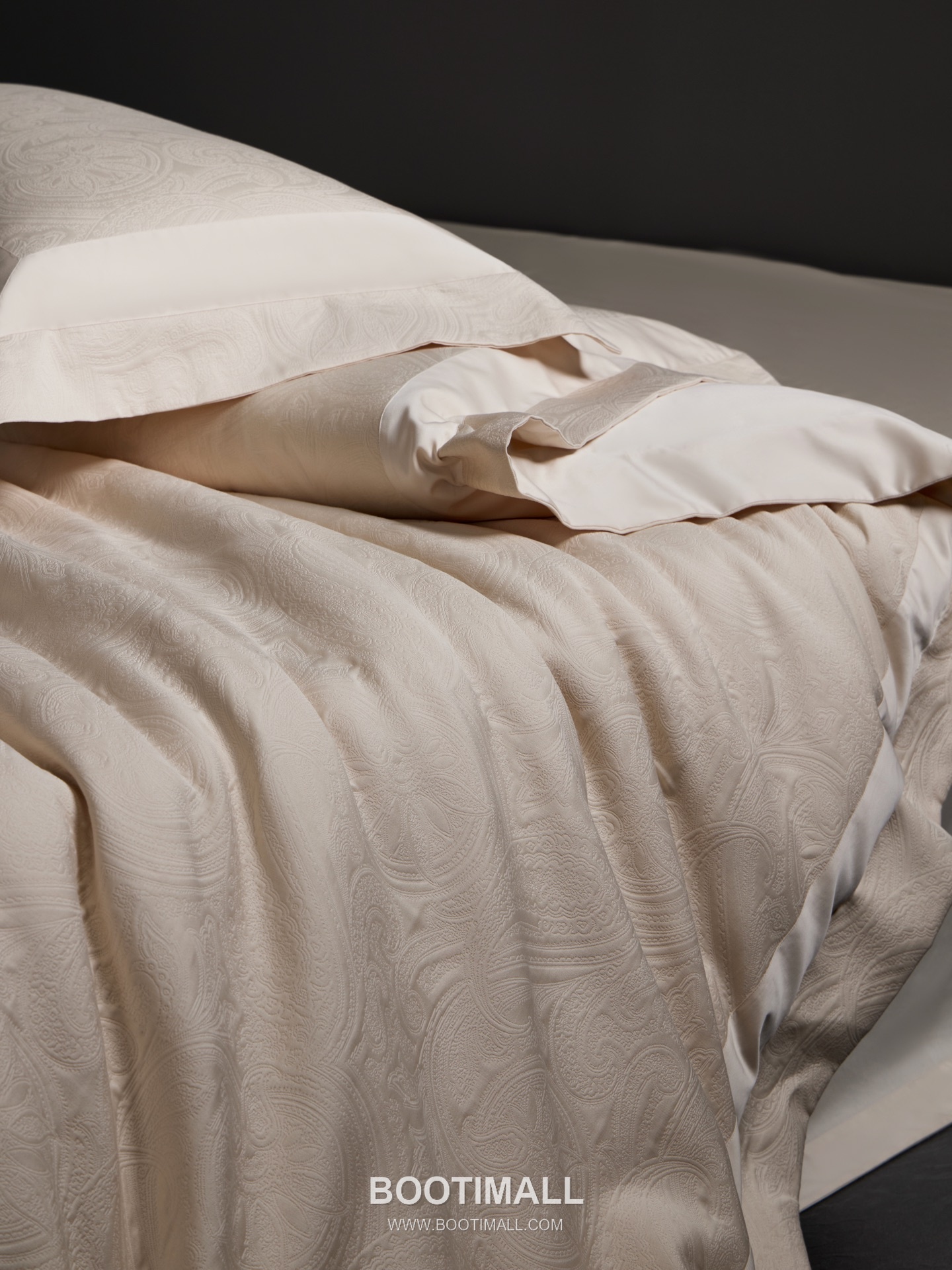 Santorini Jacquard Bedding Cotton Beige 산토리니 자카드 침구 코튼 베이지 5