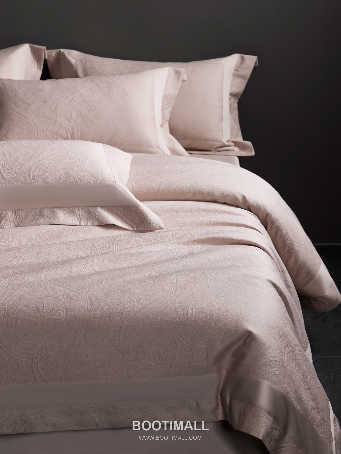 Santorini Jacquard Bedding Cotton Beige 산토리니 자카드 침구 코튼 베이지 1