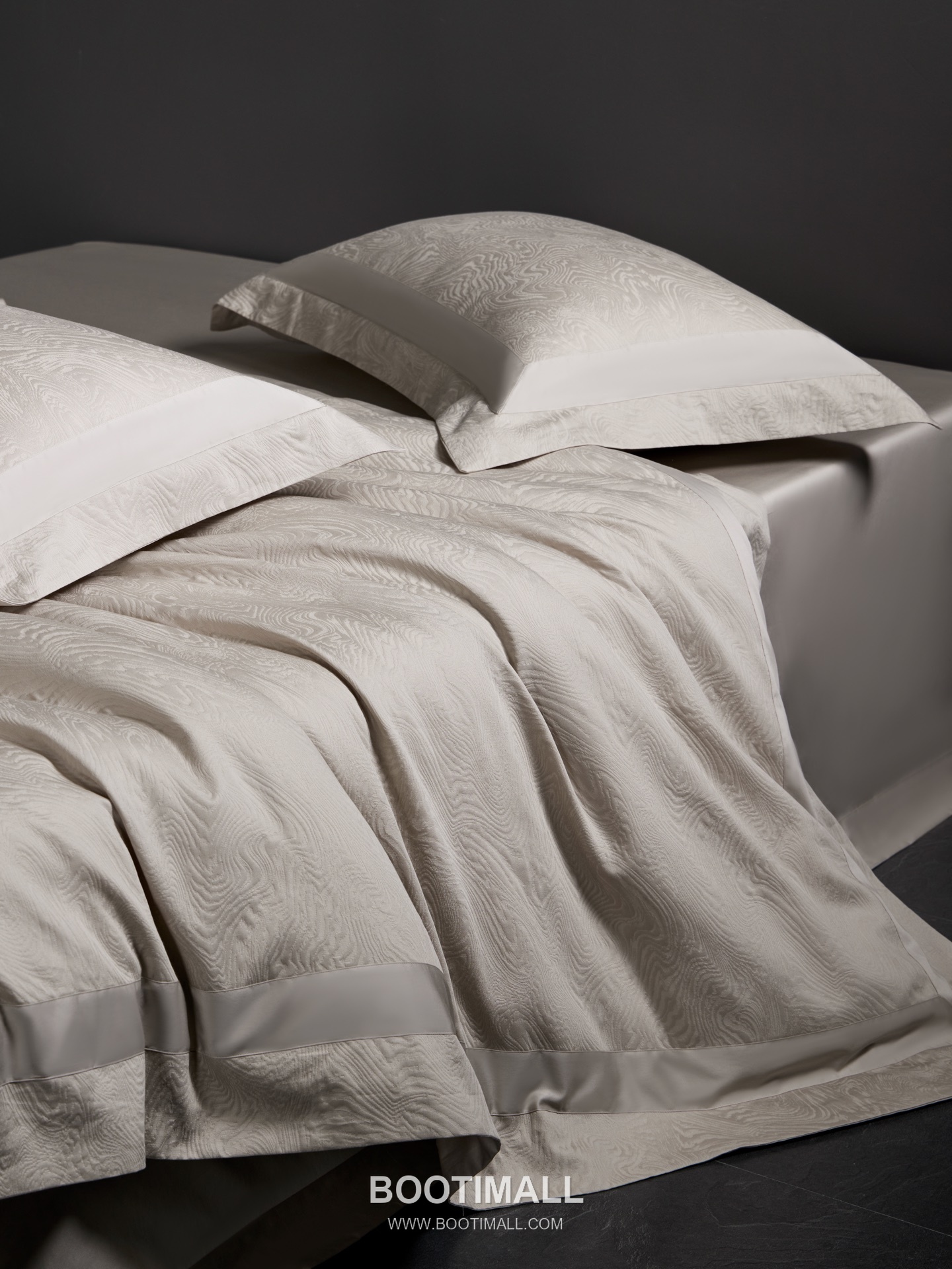 Santorini Jacquard Bedding Cotton Beige 산토리니 자카드 침구 코튼 베이지 2