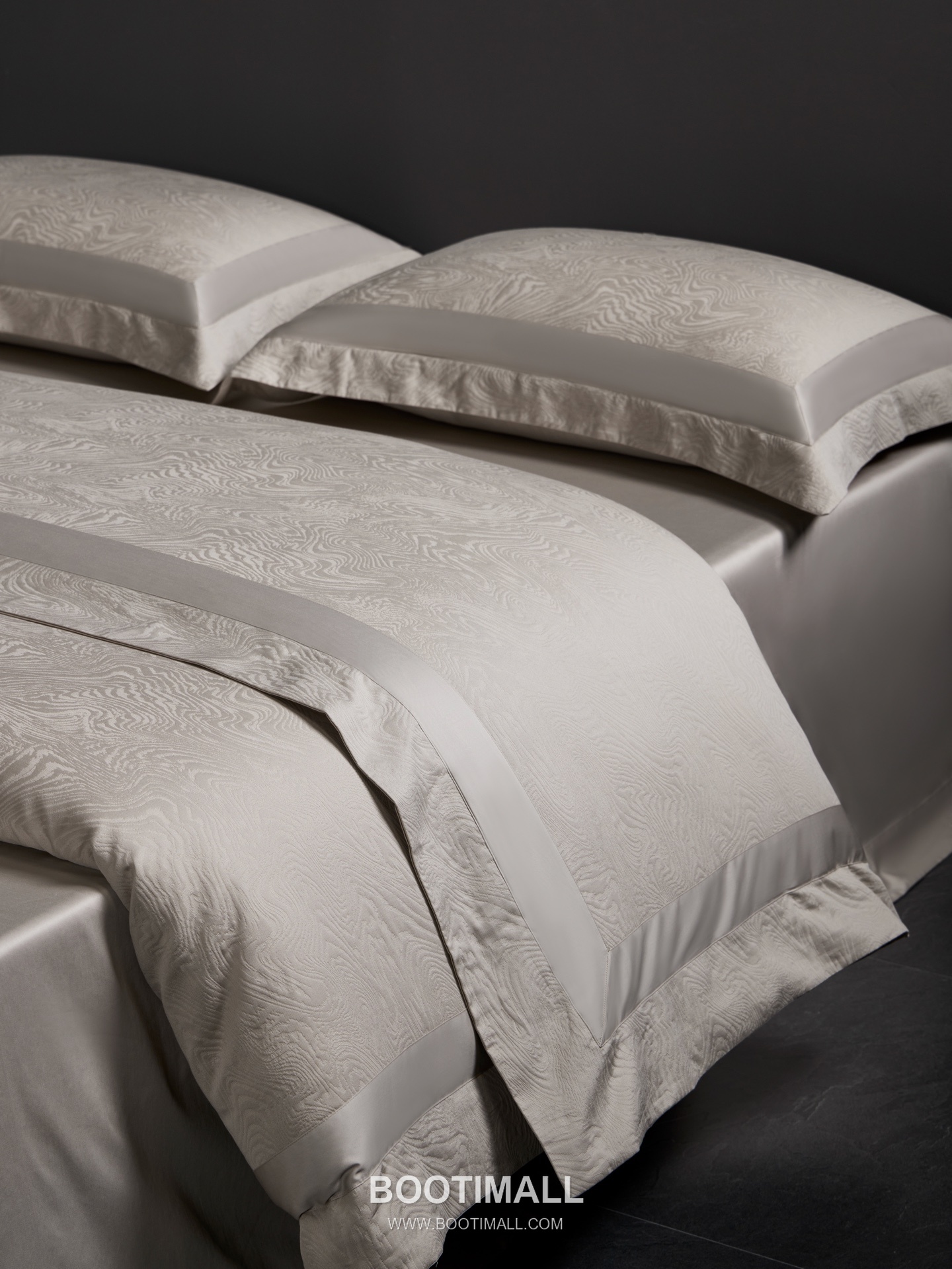 Santorini Jacquard Bedding Cotton Beige 산토리니 자카드 침구 코튼 베이지 3