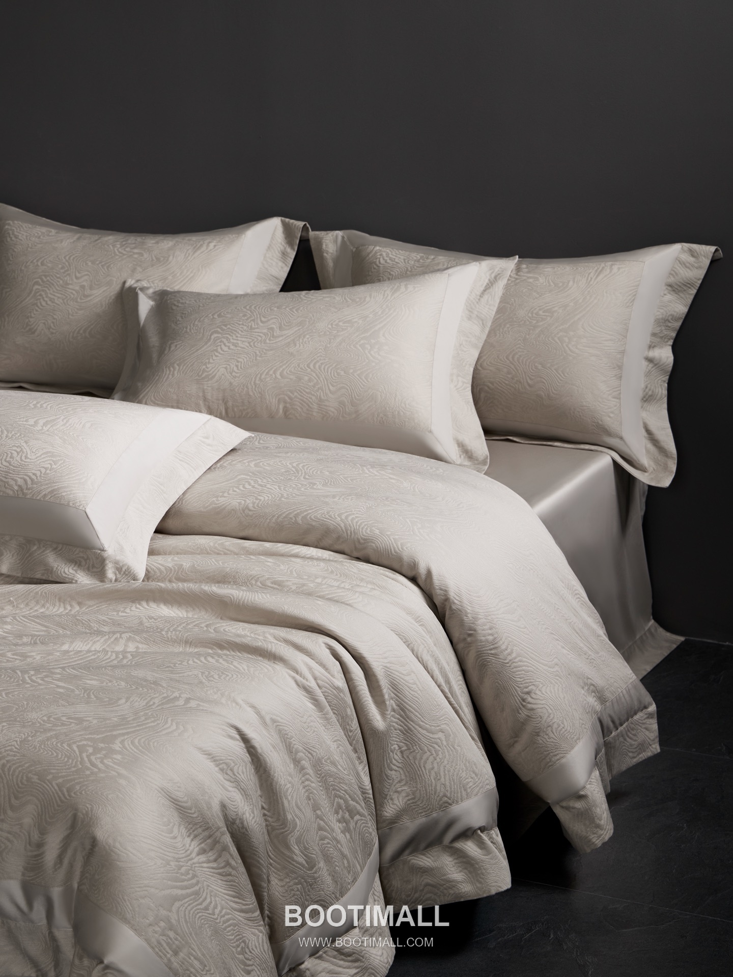 Santorini Jacquard Bedding Cotton Beige 산토리니 자카드 침구 코튼 베이지 7