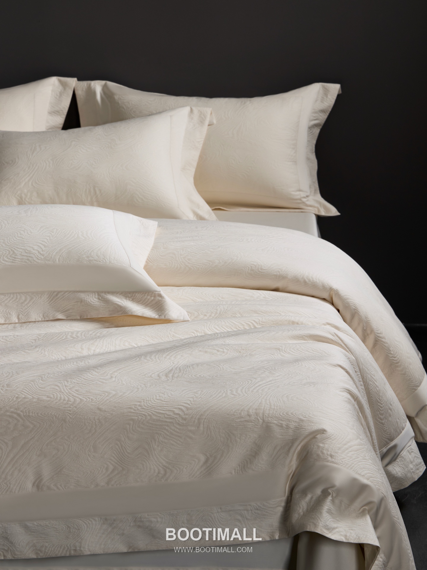Santorini Jacquard Bedding Cotton Beige 산토리니 자카드 침구 코튼 베이지 1