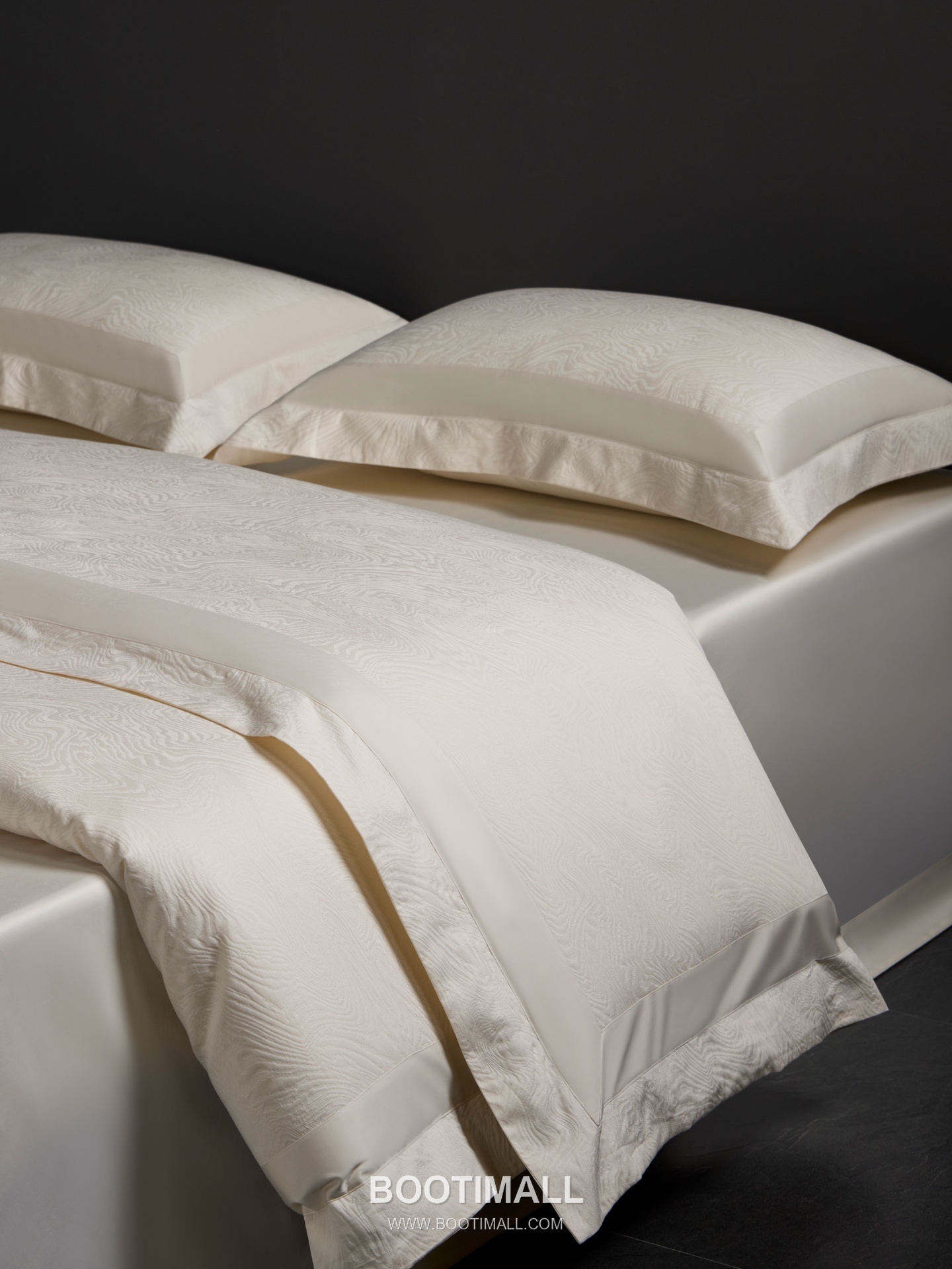Santorini Jacquard Bedding Cotton Beige 산토리니 자카드 침구 코튼 베이지 3