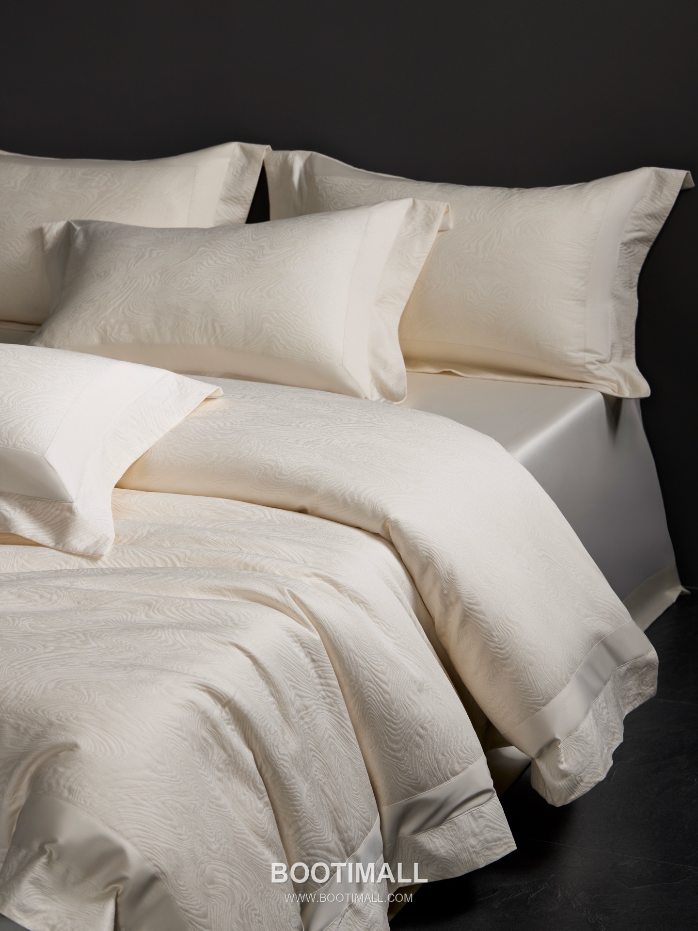 Santorini Jacquard Bedding Cotton Beige 산토리니 자카드 침구 코튼 베이지 4