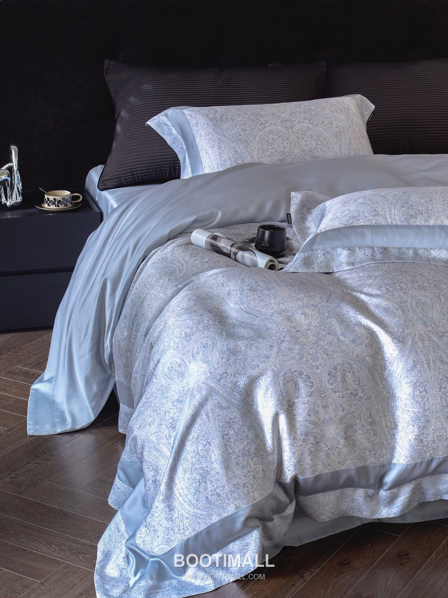 Lyocell Bedding Set Lyocell (Lenzing Lyocell) White 레오셀 침구 세트 레오셀 (오스트리아 란징 레오셀) 화이트 Standard, King 9