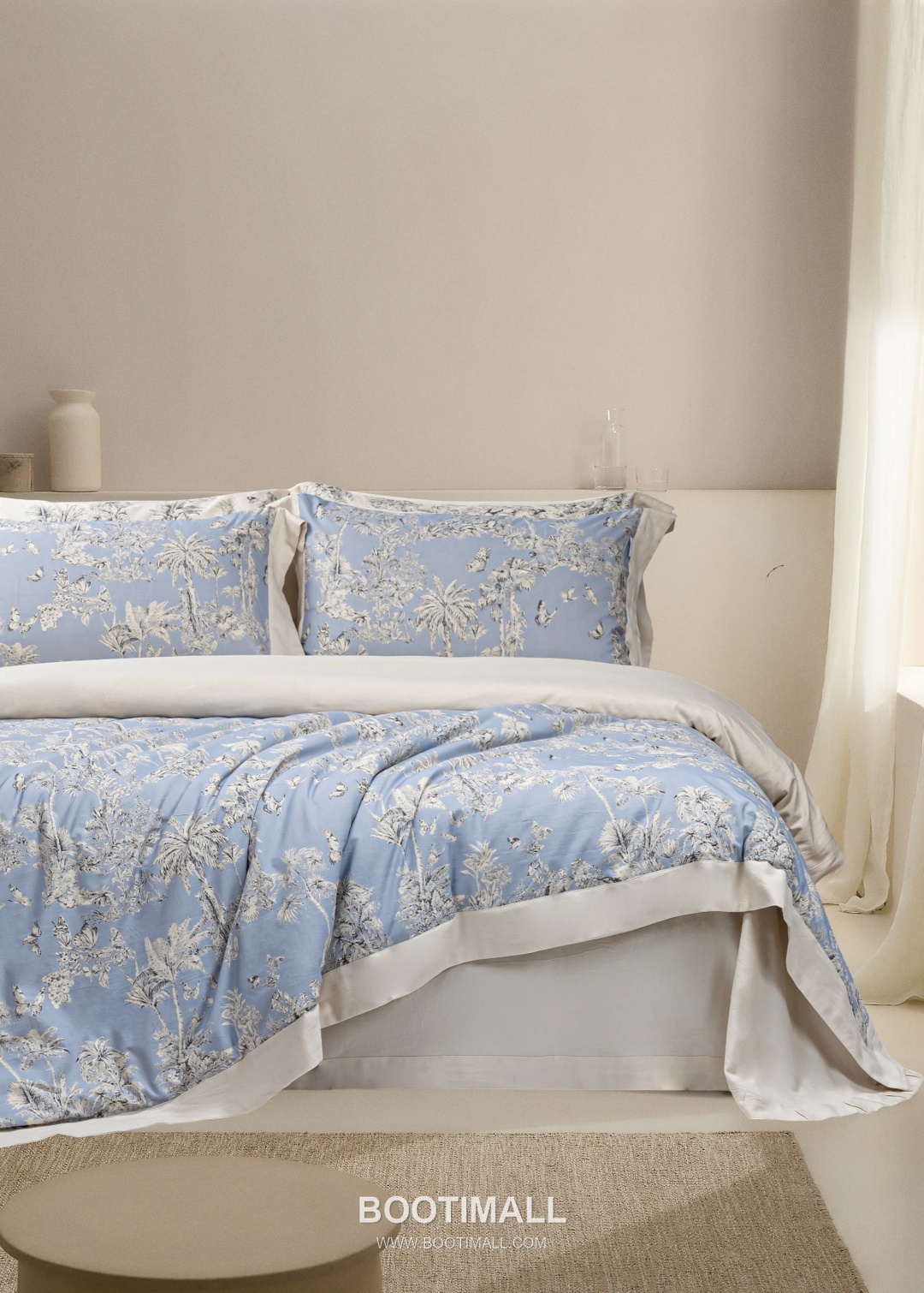 Dior Cotton Linen Bedding Set Cotton, Linen, Lyocell Blue Clothes 디올 코튼 리넨 침구 세트 코튼, 리넨, 라이오셀 블루 의류 4