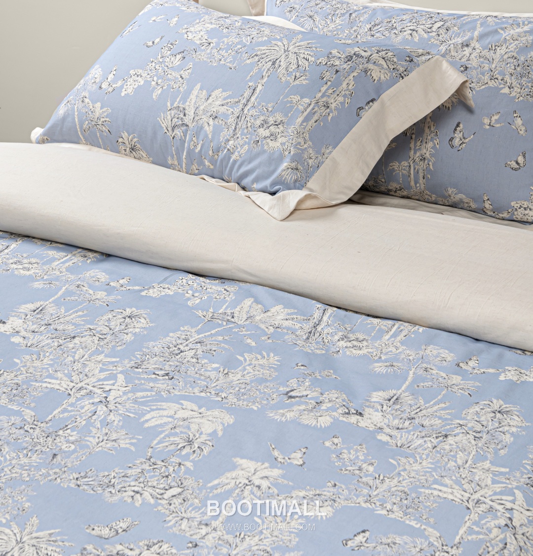 Dior Cotton Linen Bedding Set Cotton, Linen, Lyocell Blue Clothes 디올 코튼 리넨 침구 세트 코튼, 리넨, 라이오셀 블루 의류 5