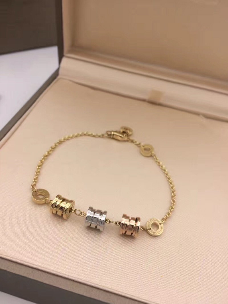 Bulgari B.zero1 불가리 스프링 팔찌 18K 골드 2