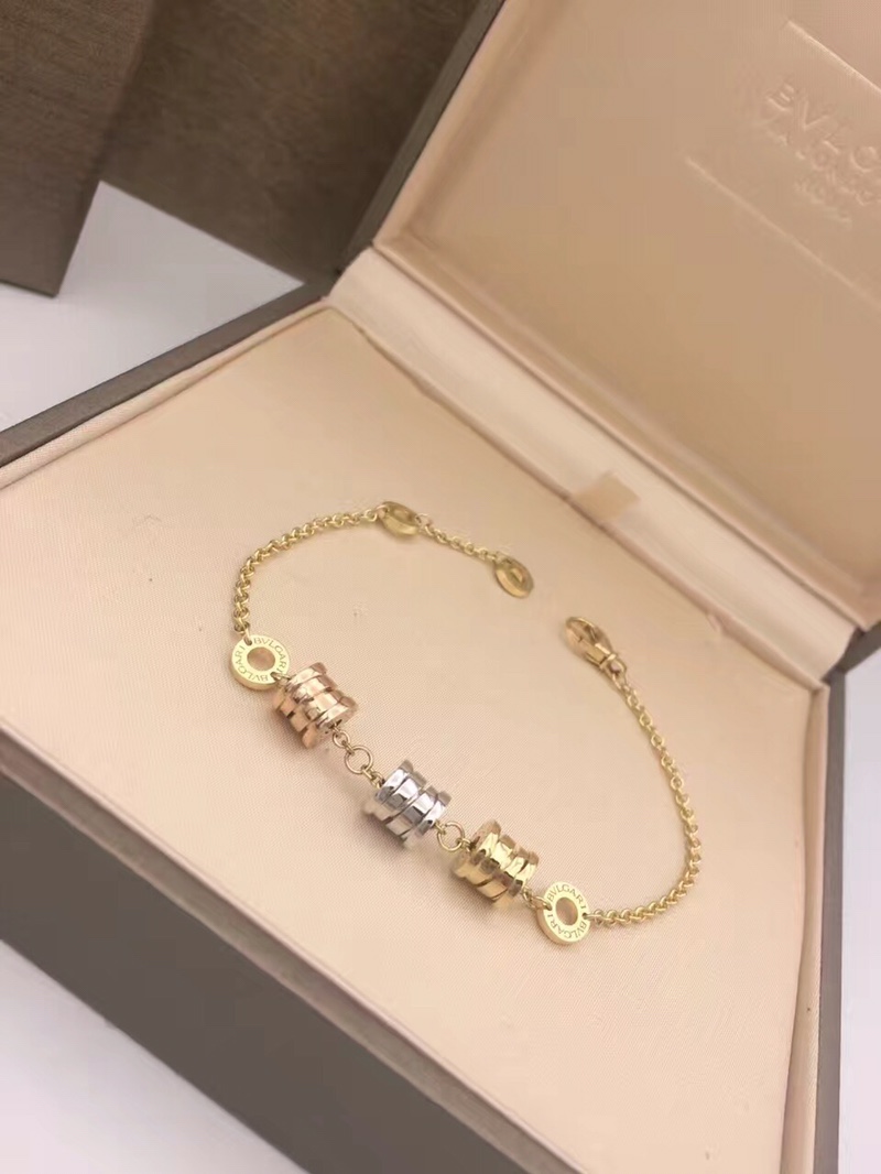 Bulgari B.zero1 불가리 스프링 팔찌 18K 골드 5