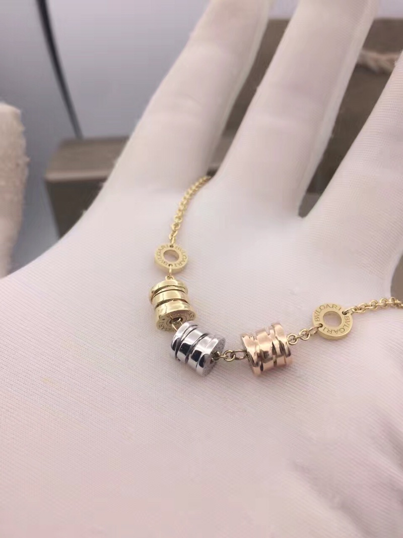 Bulgari B.zero1 불가리 스프링 팔찌 18K 골드 6