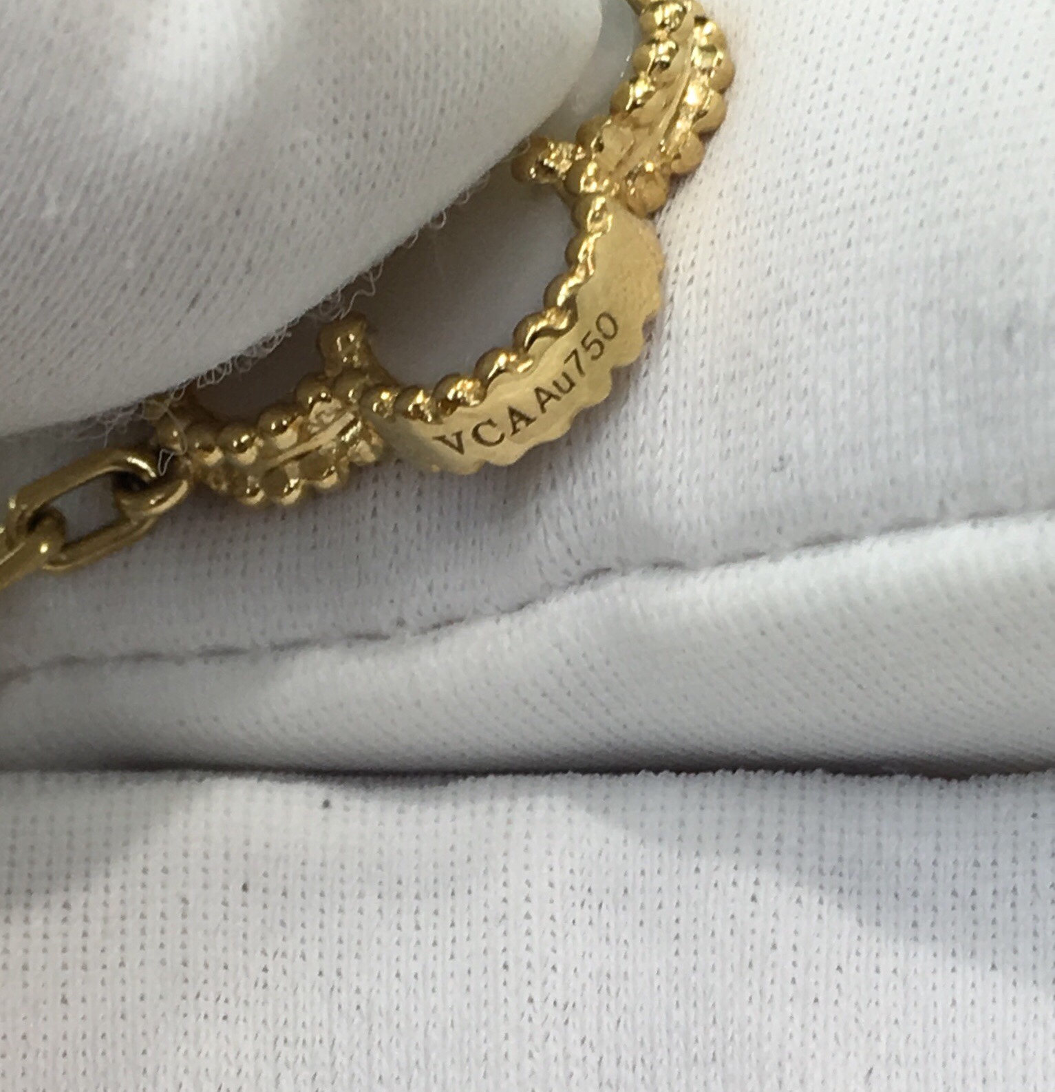 Van Cleef & Arpels Alhambra 반클리프 아펠 알함브라 5모티프 팔찌 18K 골드 6