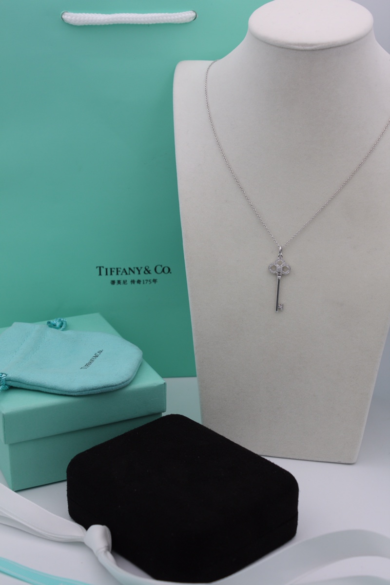 Tiffany Keys 티파니 키 다이아몬드 목걸이 18K 골드 3