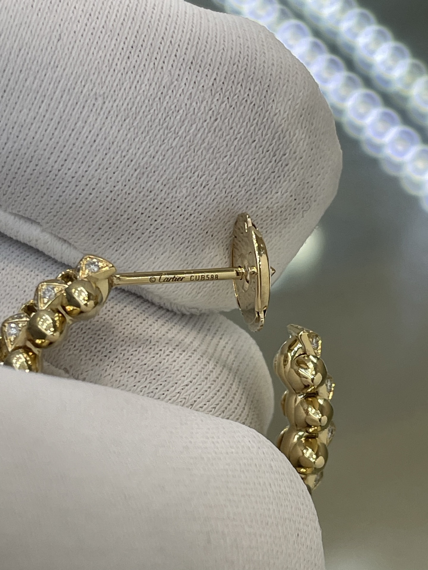 Cartier Clash de Cartier 까르띠애 클래시 다이아몬드 귀걸이 18K 골드 7